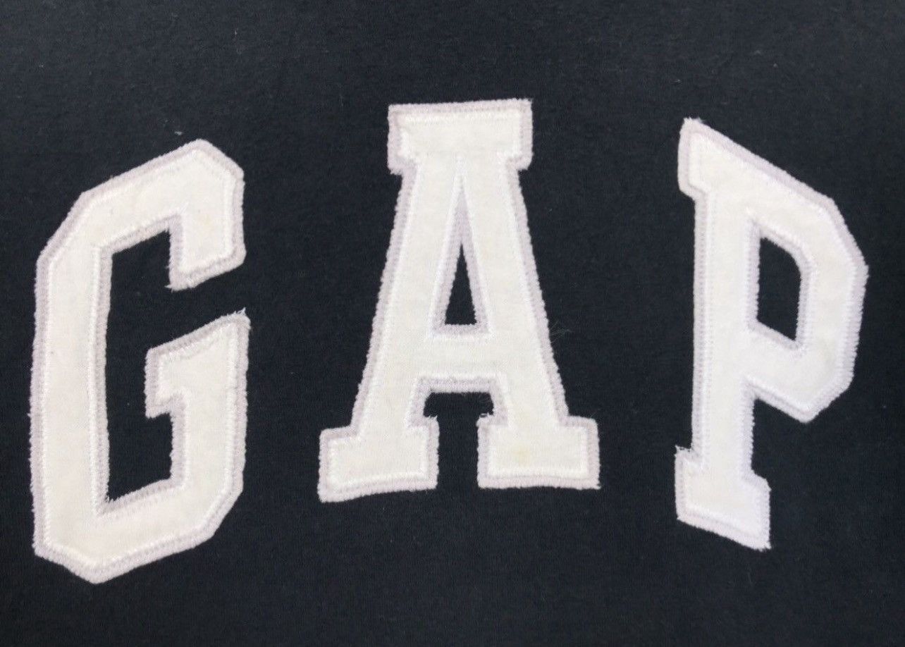 Gap Gap Black Spellout Hoodie Size US M / EU 48-50 / 2 - 2 Thumbnail