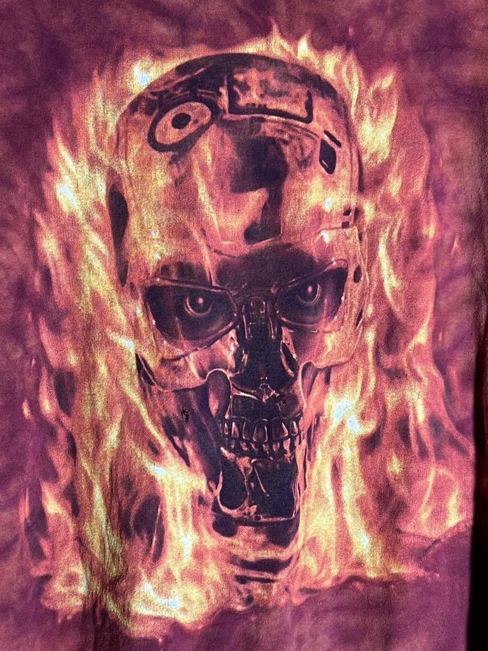 Universal Studios Vintage 90s Universal Studios Terminator 2 Ride Tee Size US L / EU 52-54 / 3 - 2 Thumbnail
