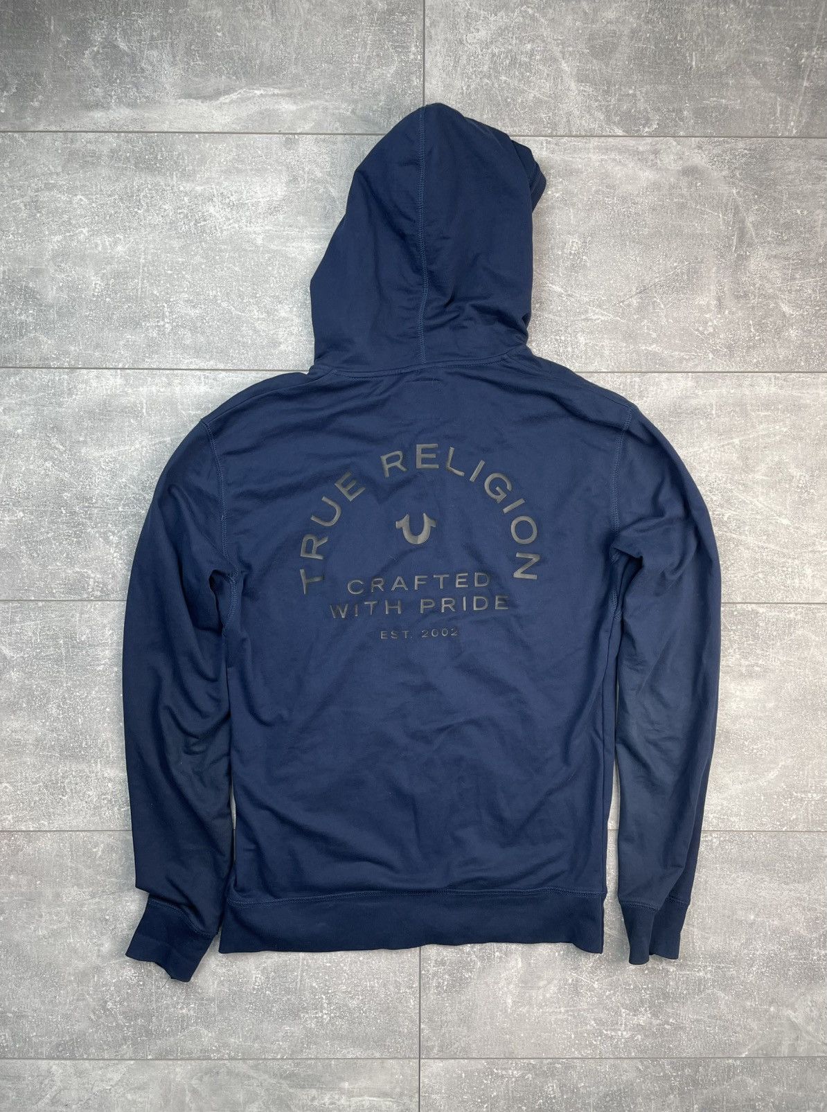 True Religion True Religion Zip Hoodie Big Logo Size US XXL / EU 58 / 5 - 1 Thumbnail