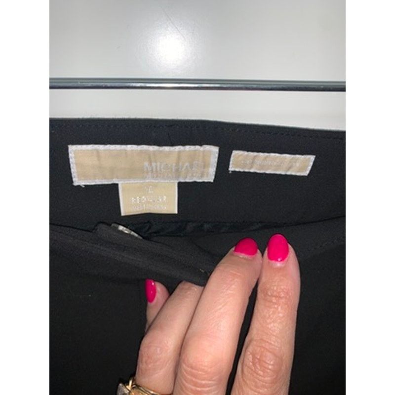 Michael Kors NWT Michael Kors Women's Black Flared Leg Pants Size 14 Size 36" / US 14 / IT 50 - 5 Thumbnail