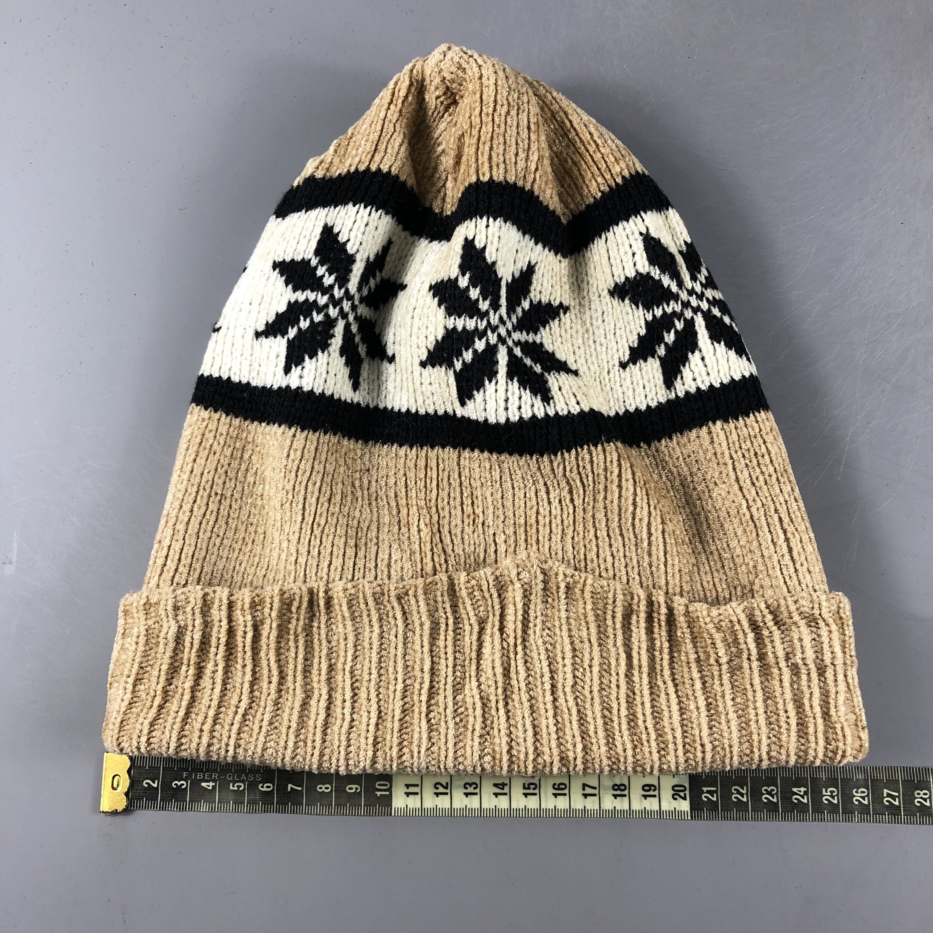Japanese Brand × Vintage Unknown Fair Isle Beanie Snow Hat Snow Cap -D312 Size ONE SIZE - 3 Thumbnail