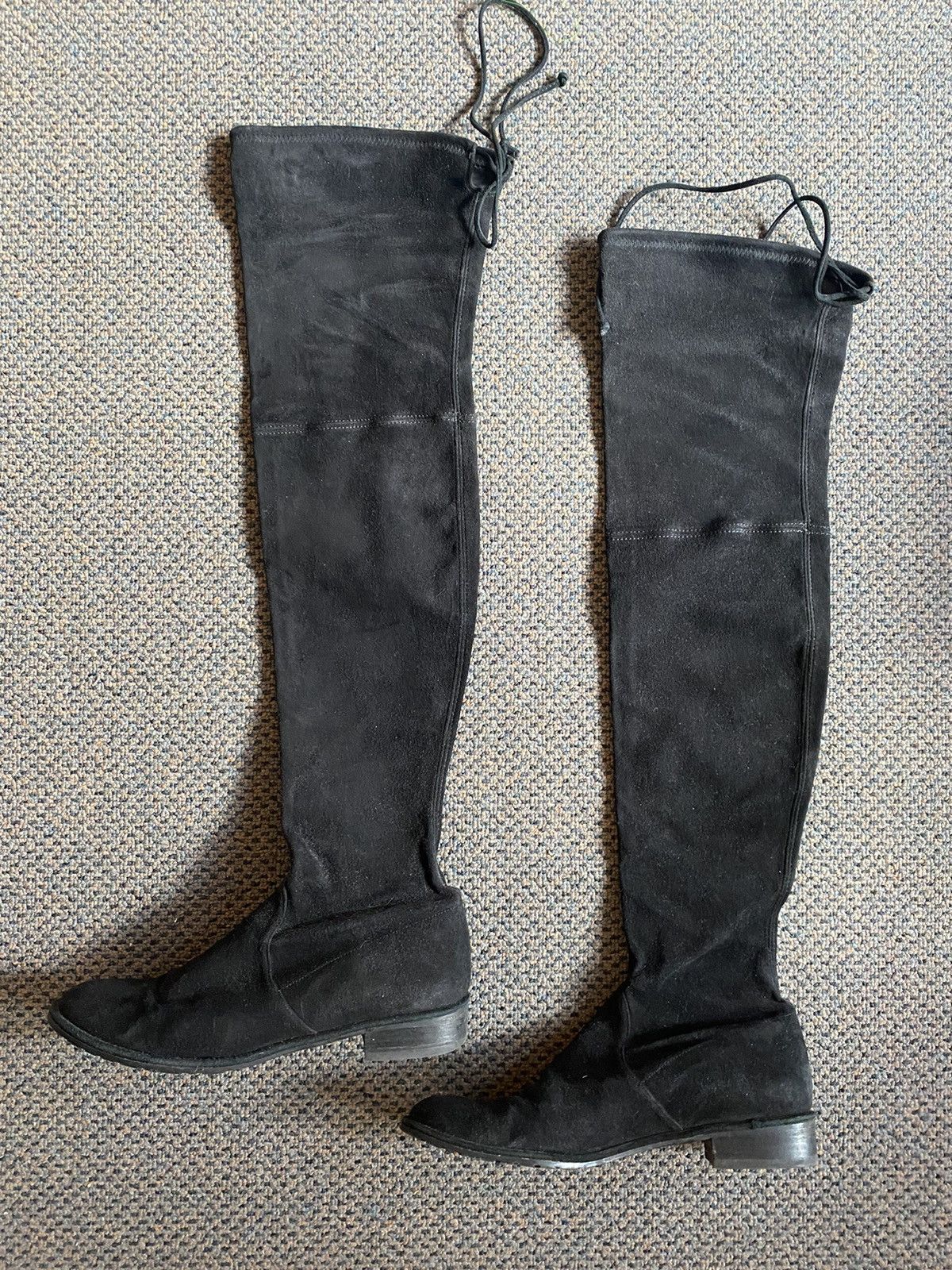 Stuart Weitzman Knee-High Suede Boots Size US 9.5 / IT 39.5 - 2 Thumbnail