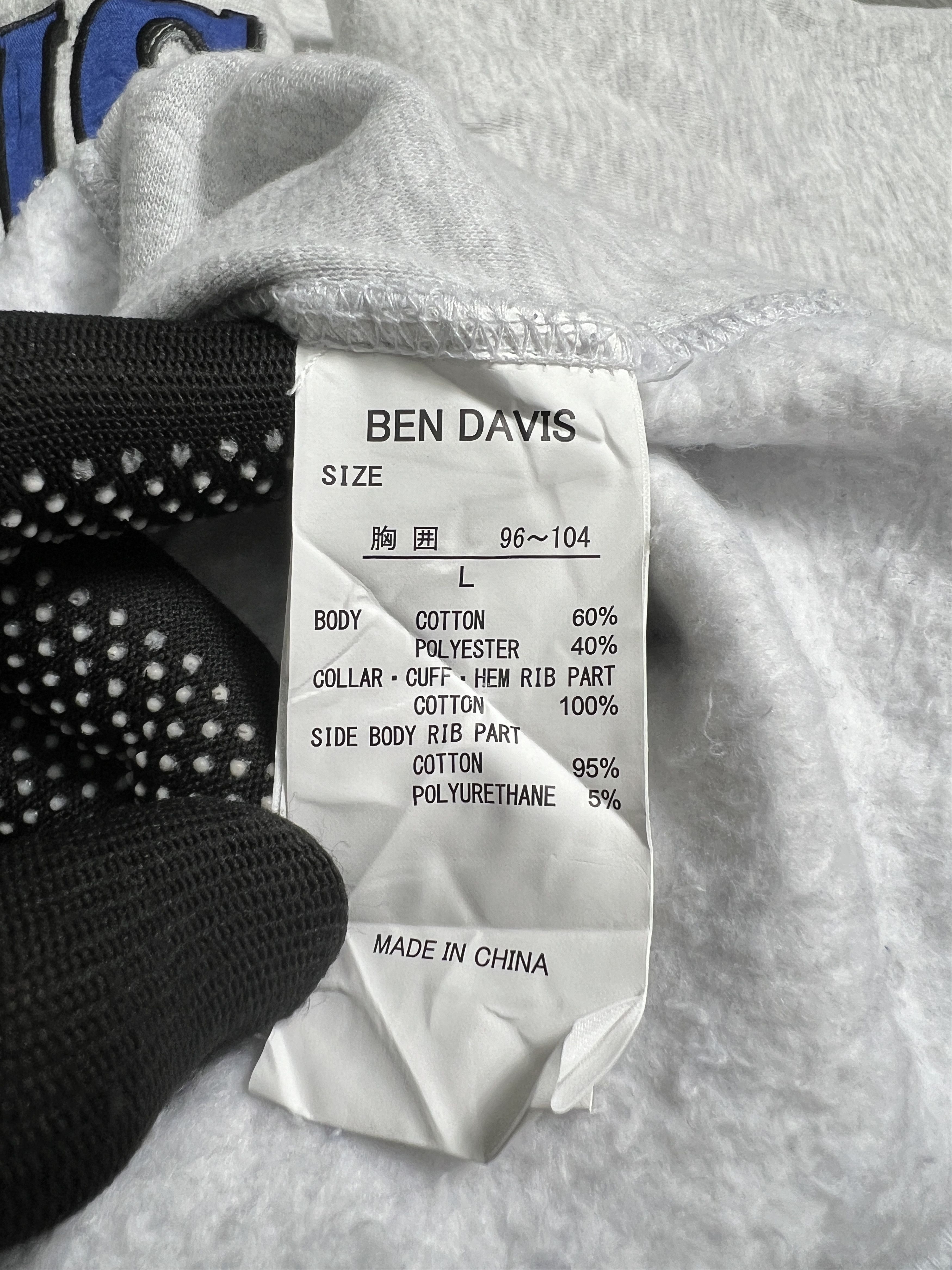 Ben Davis Ben Davis Embroidery Spell Out Sweatshirt (L) JKA190 Size US L / EU 52-54 / 3 - 7 Thumbnail