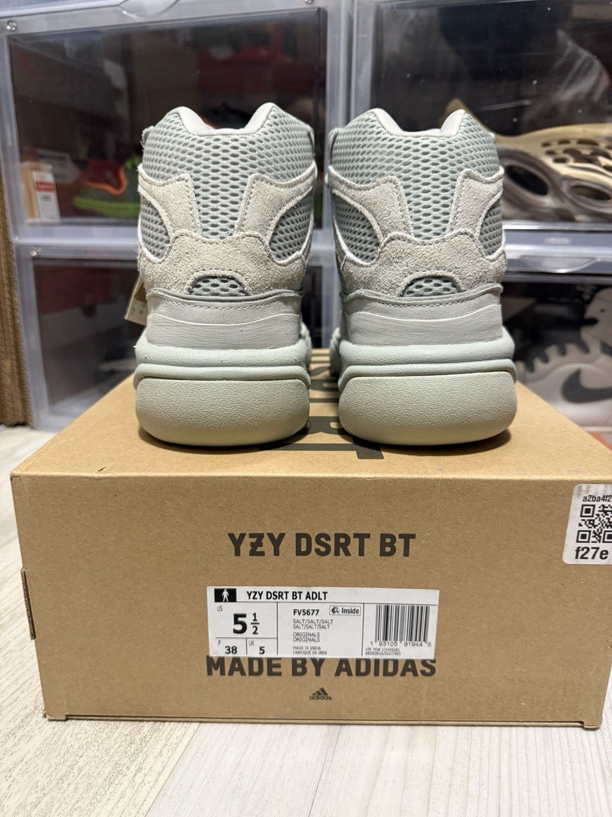 Adidas × Kanye West Adidas Yeezy Desert Boot Salt Size US 5.5 / EU 38 - 5 Thumbnail