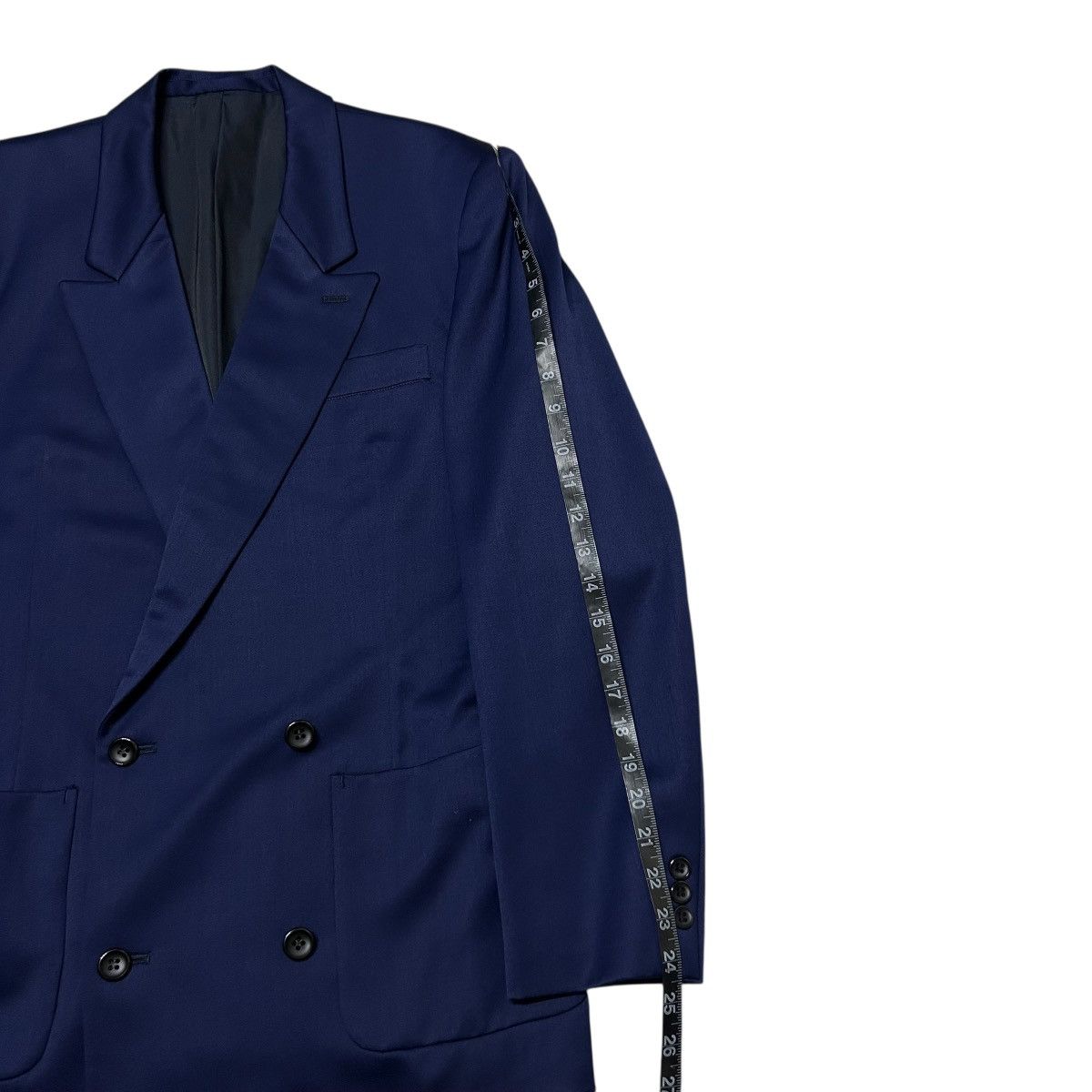 Yohji Yamamoto 634 80s Y's Yohji Yamamoto vintage suit set up men navy rare Size 40R - 9 Thumbnail