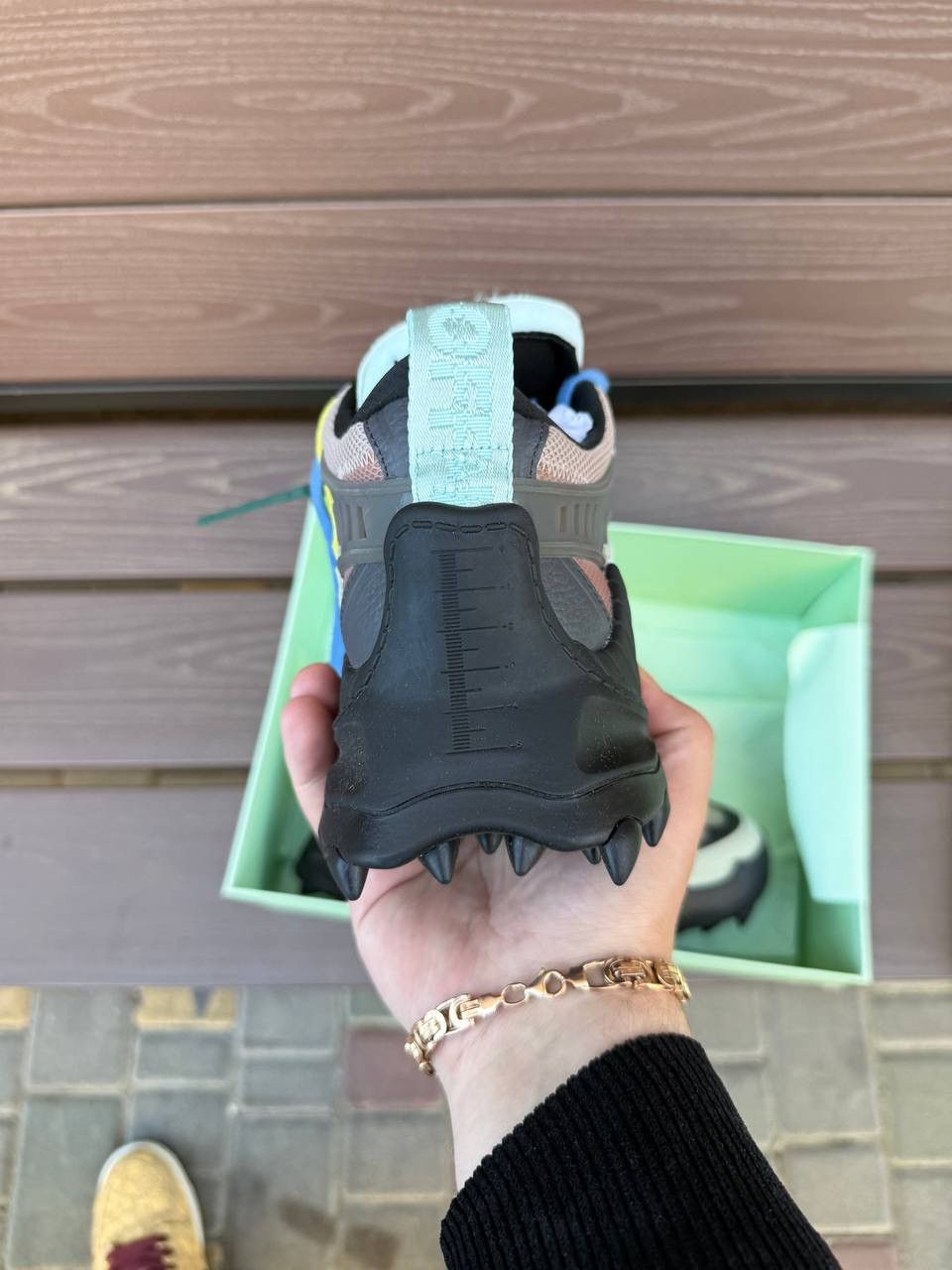 Off-White OFF WHITE ODSY 1000 GREEN WHITE Size US 11 / EU 44 - 3 Thumbnail