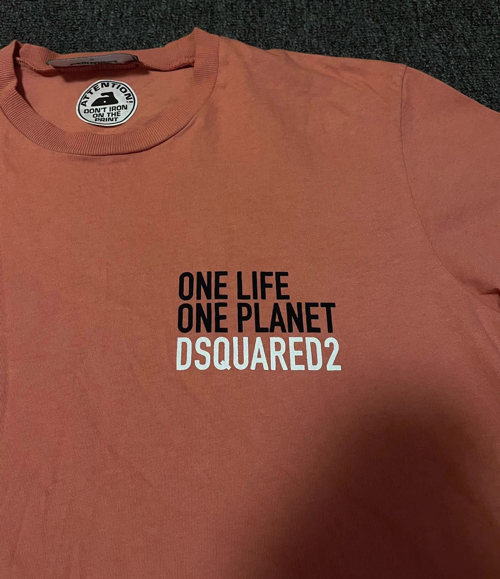 Dsquared2 Dsquared2 orange short-sleeve T-shirt, Q4 Size US S / EU 44-46 / 1 - 2 Thumbnail
