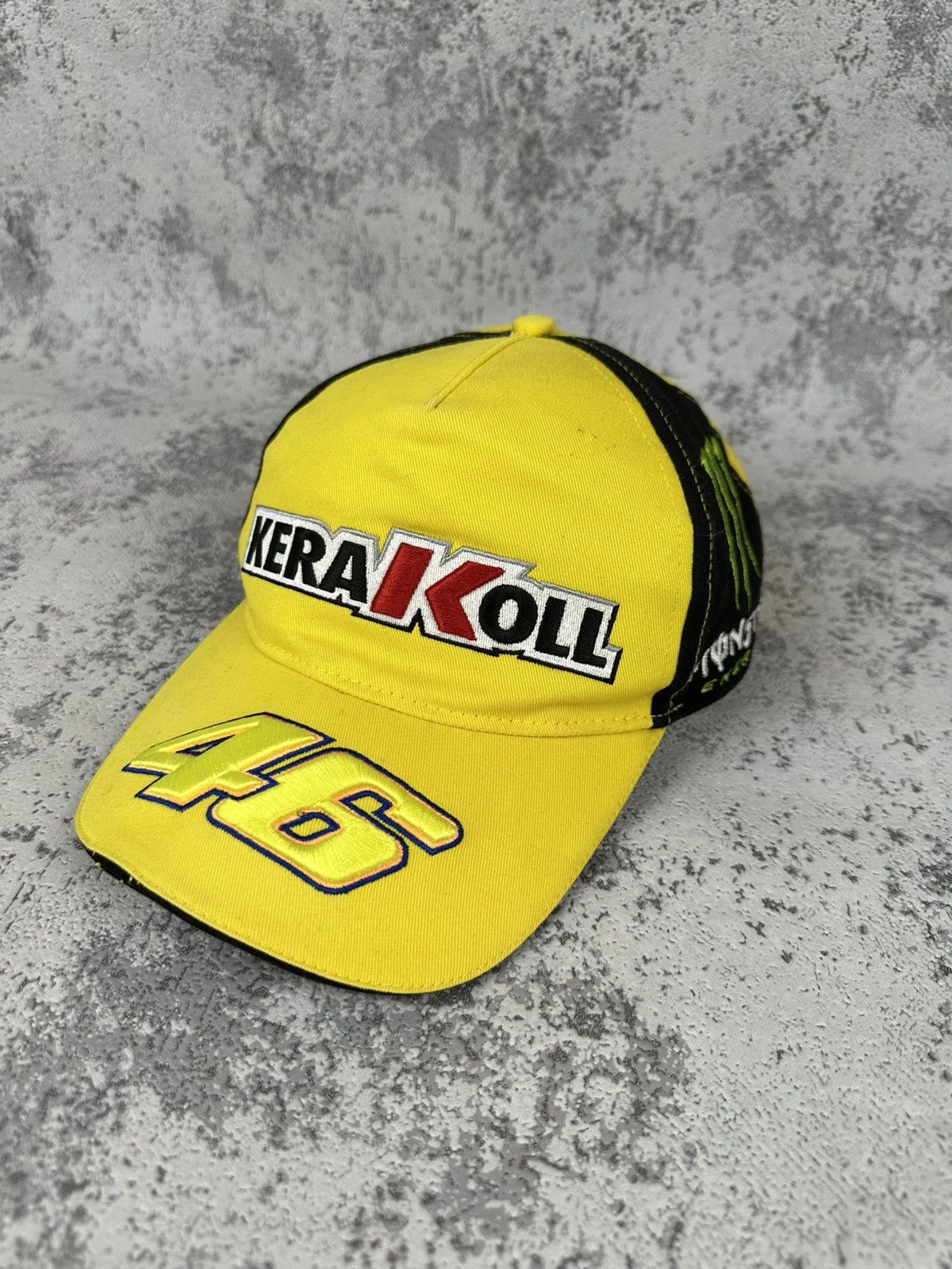 NASCAR VR46 x Monster Energy KERAKOLL Racing Cap Rare Vintage Size ONE SIZE - 1 Thumbnail