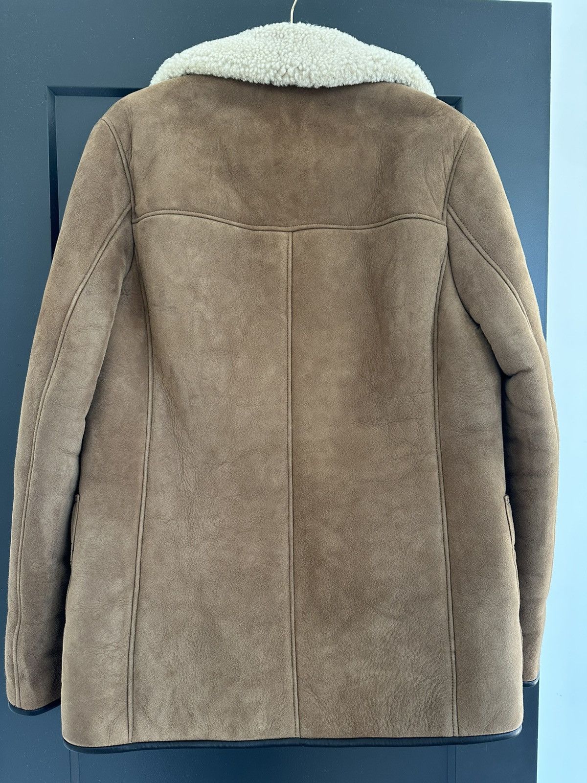 Reiss Brown Shearling Coat Size US S / EU 44-46 / 1 - 2 Thumbnail