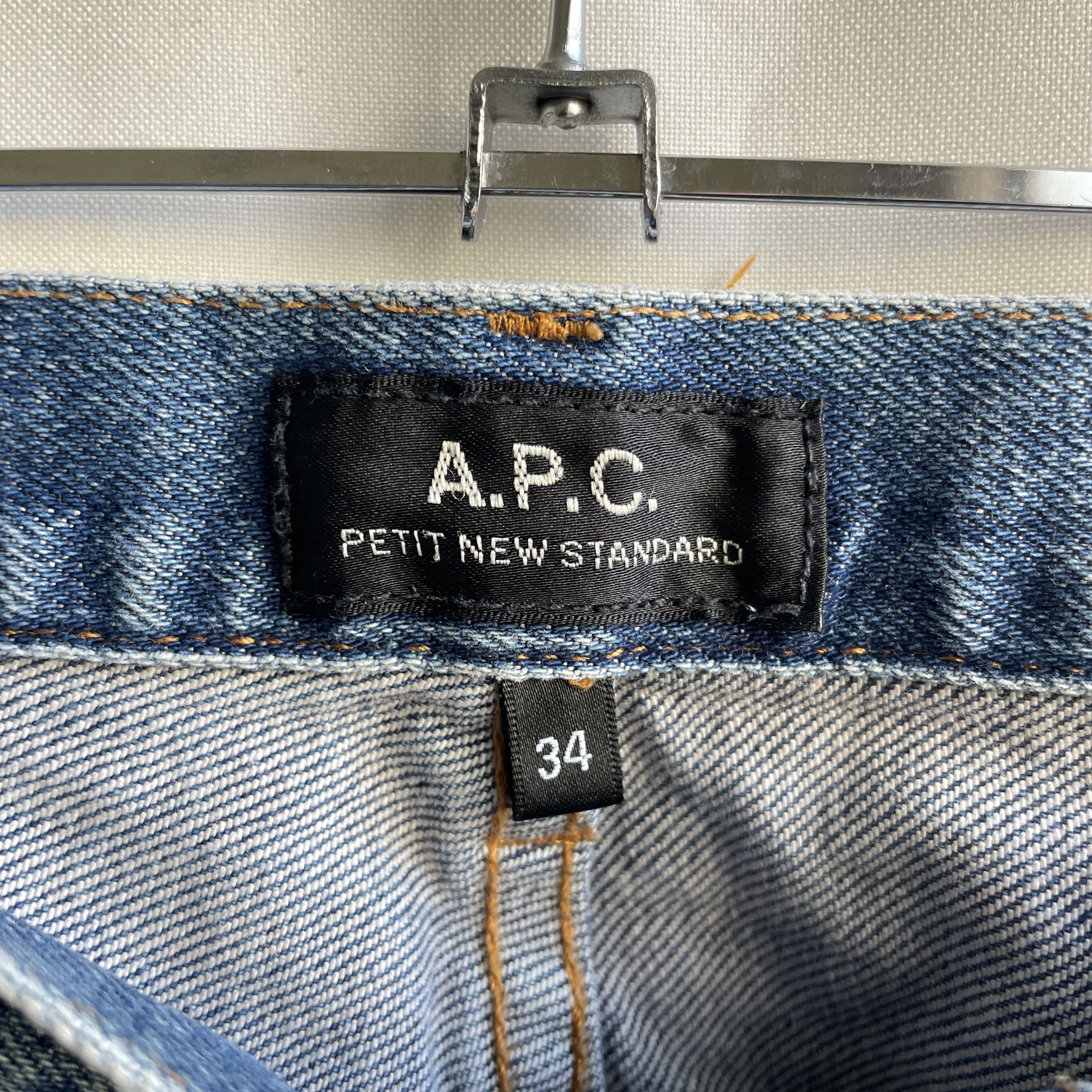 A.P.C. A.P.C. Petite New Standart Womens Cropped Denim Size 34 Size 34" / US 12 / IT 48 - 9 Thumbnail