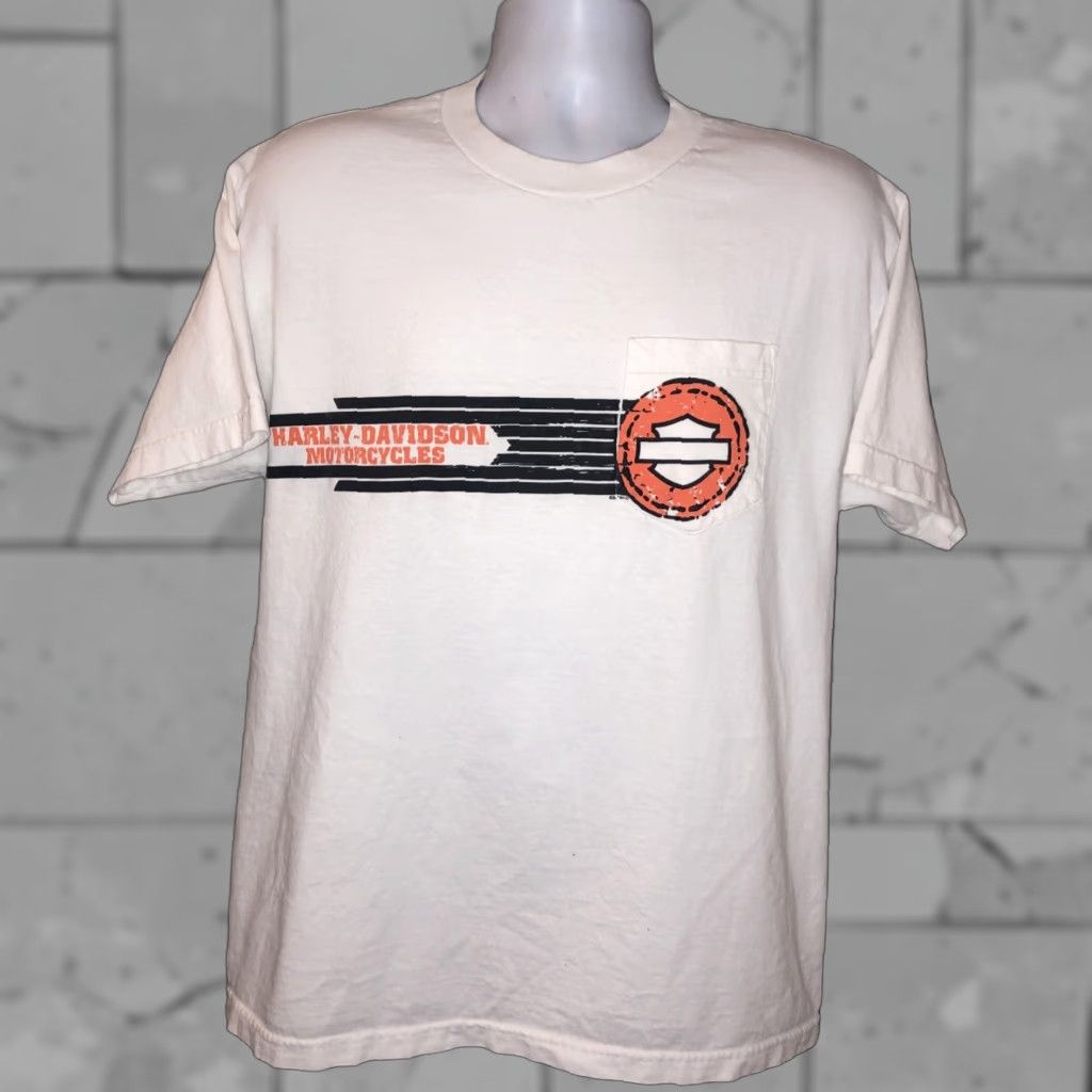 Harley Davidson Harley-Davidson Motorcycles White Graphic T-Shirt Mens L Size US L / EU 52-54 / 3 - 1 Thumbnail