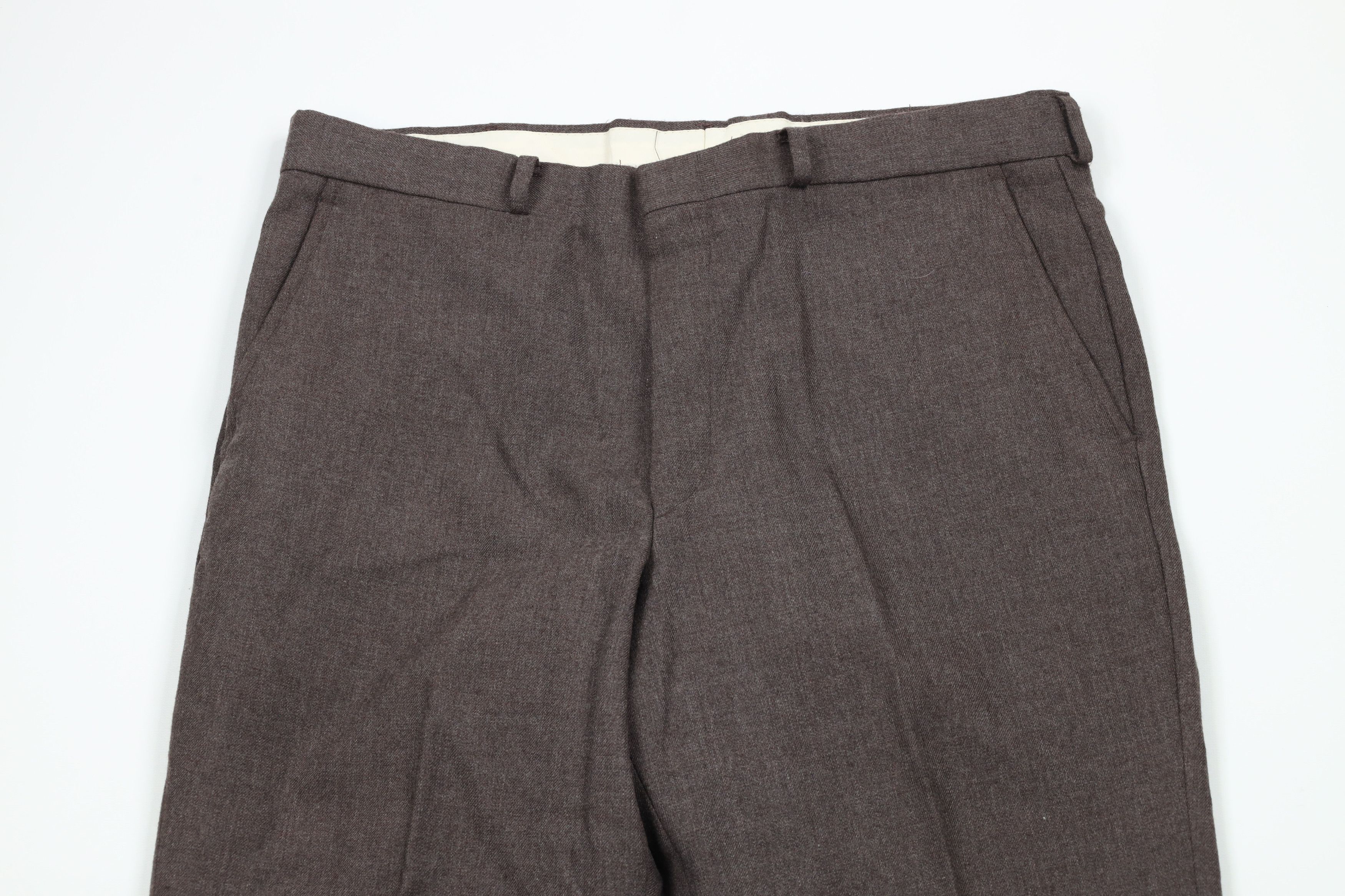 Vintage Vintage 70s Streetwear Wide Leg Chino Pants Heather USA Size US 34 / EU 50 - 2 Thumbnail