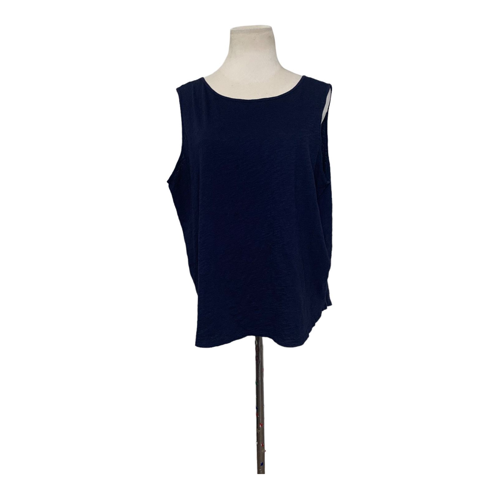Loft Loft vintage soft blue sleeveless back knot top size XL Size XL / US 12-14 / IT 48-50 - 5 Thumbnail