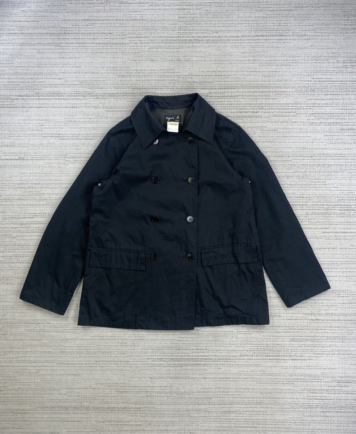 agnes b. Vintage Agnes B. France Double Colar Blazer Jacket Size M / US 6-8 / IT 42-44 - 1 Thumbnail