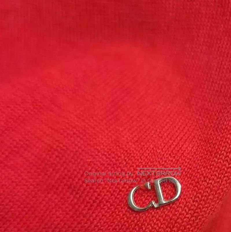Dior Dior Red Wool Long Sleeve Top for Women . Size XS / US 0-2 / IT 36-38 - 6 Thumbnail