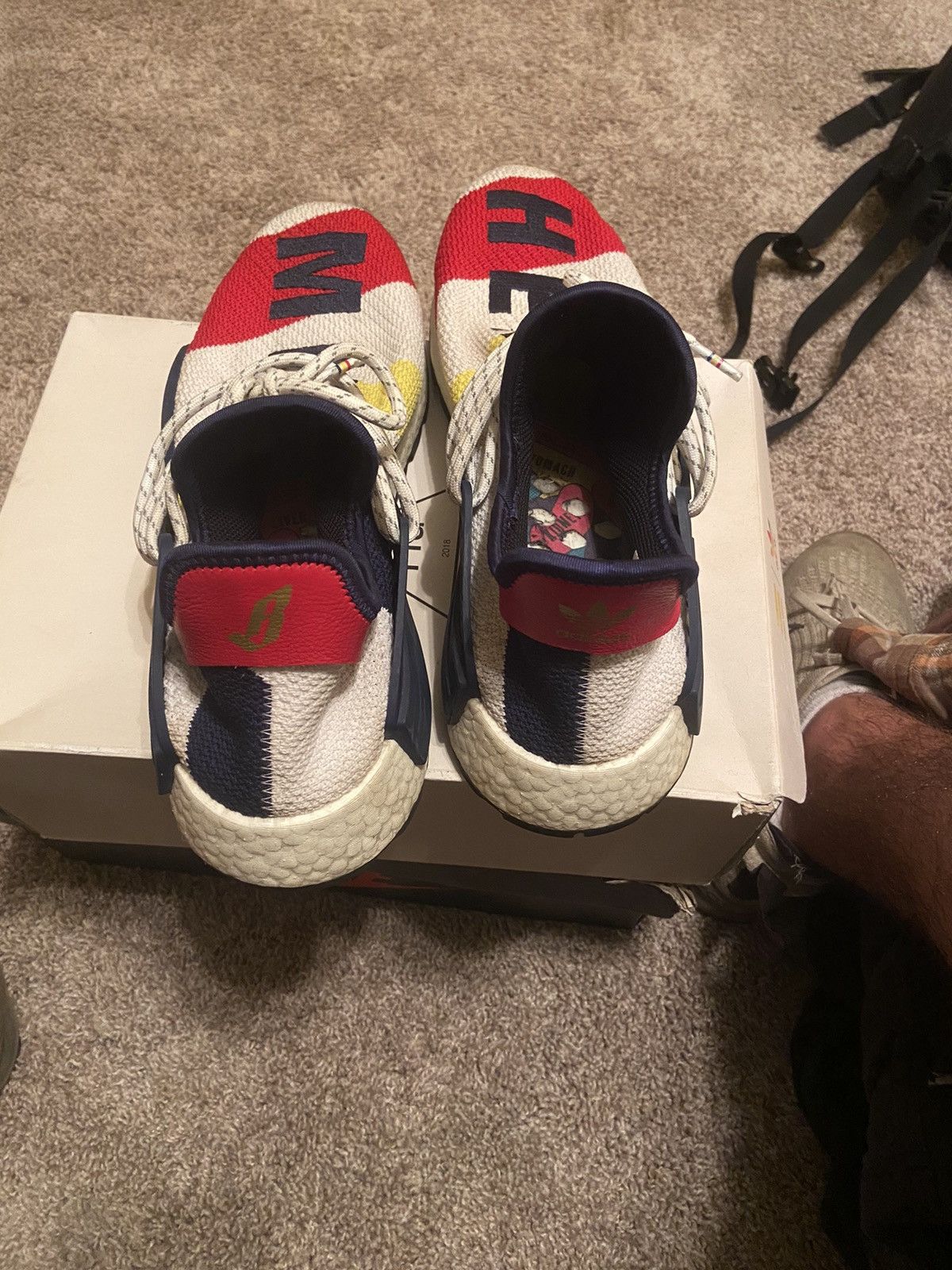 Adidas × Pharrell HU NMD BBC Size US 11.5 / EU 44-45 - 5 Thumbnail