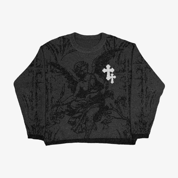 Japanese Brand × Vintage nice print sweater Size US M / EU 48-50 / 2 - 1 Thumbnail