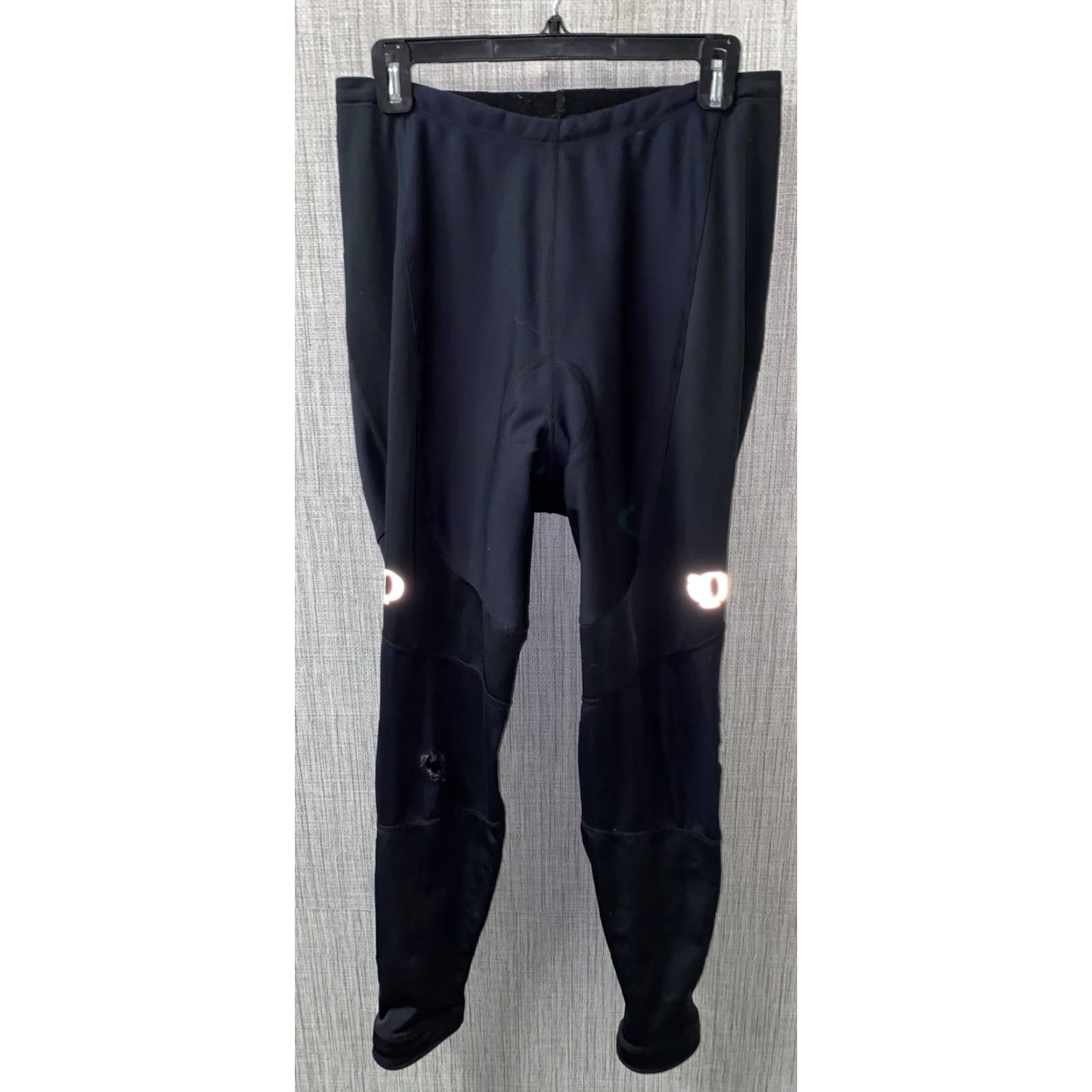 PEARL iZUMi Pearl Izumi Womens Black Polyester/Elastane Athletic Cycling Pants L Size 36" / US 14 / IT 50 - 2 Thumbnail