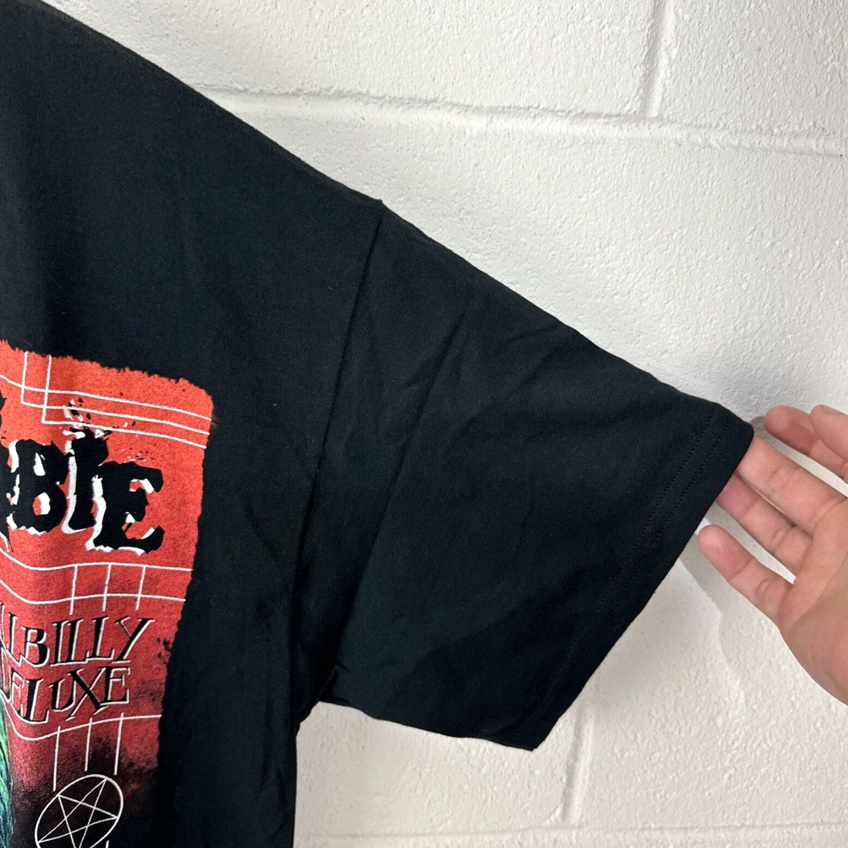 Vintage VINTAGE Rob Zombie Hellbilly Deluxe Graphic Tee Black Large Mens Size US L / EU 52-54 / 3 - 7 Thumbnail