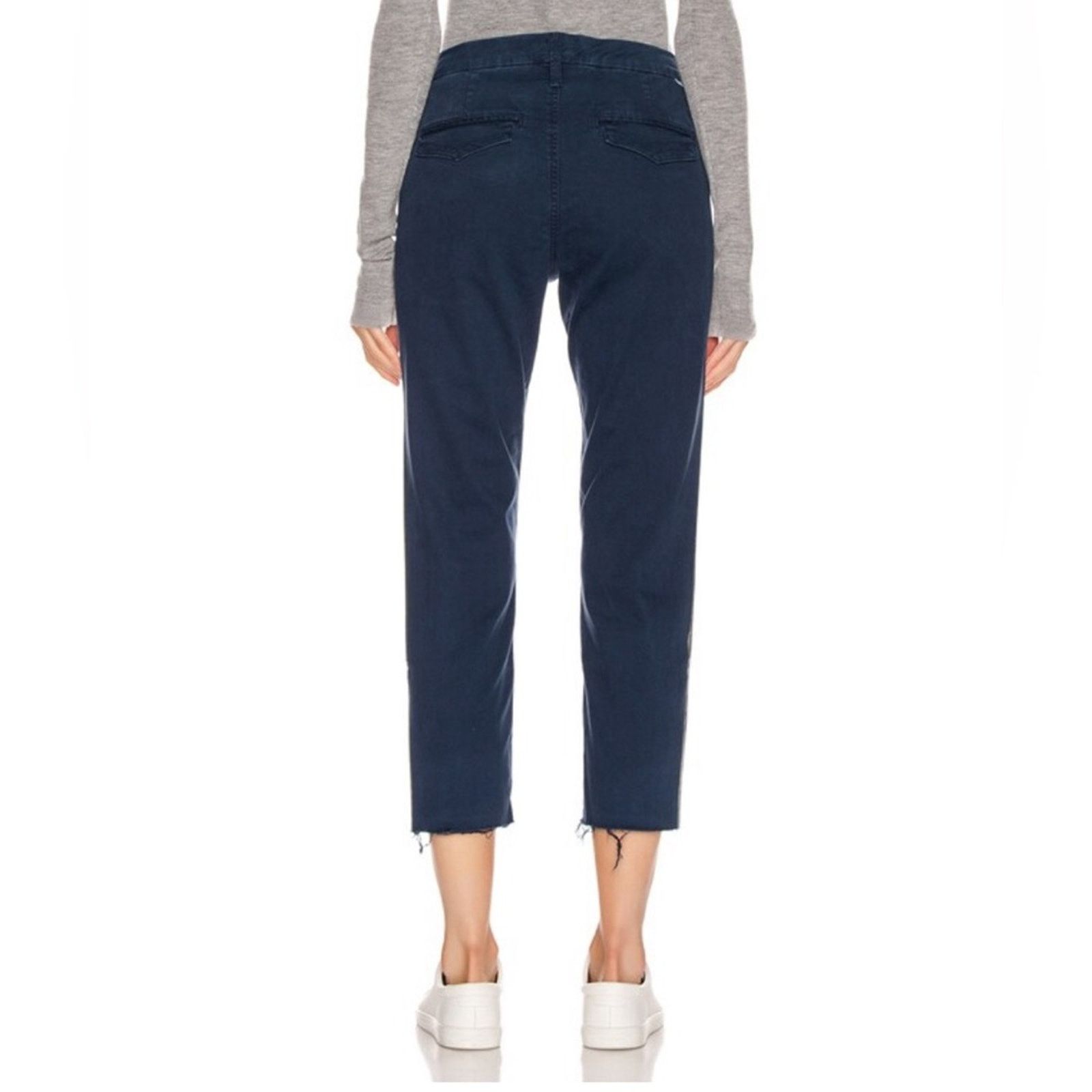 MOTHER Mother Blue Tapered Pants | Size 24 Size 25" / US 0 / IT 36 - 9 Thumbnail