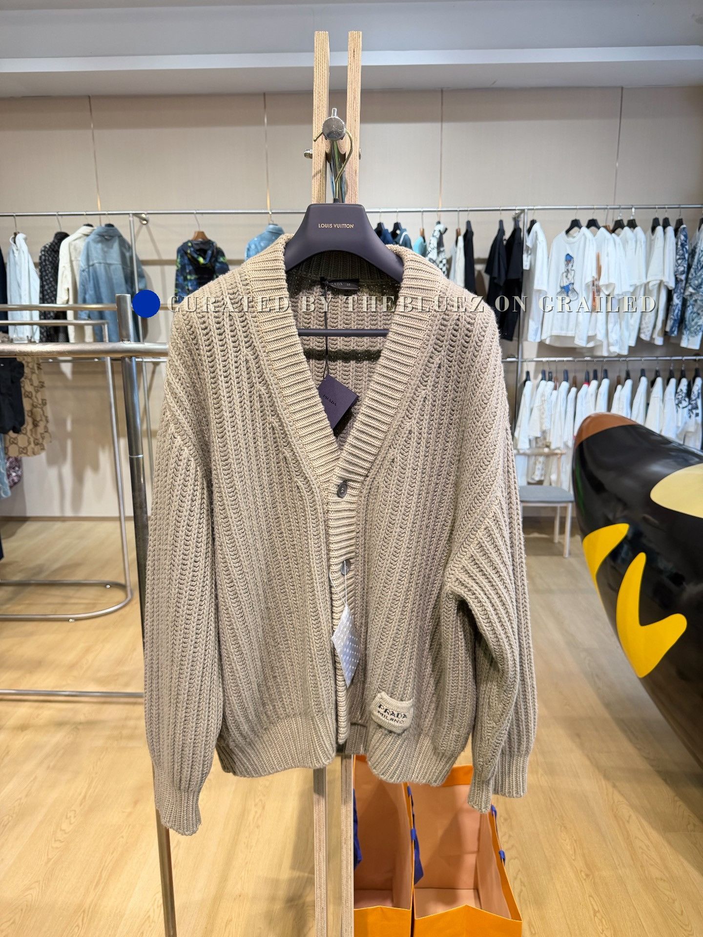 Prada Prada Runway Wool Cashmere Knit Cardigan Size US M / EU 48-50 / 2 - 1 Thumbnail