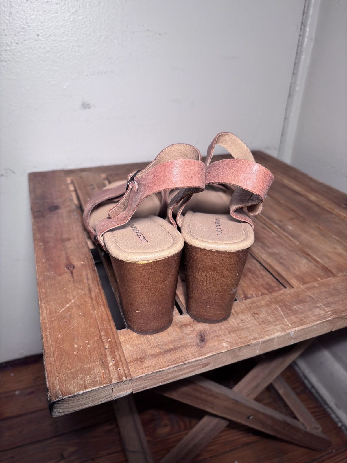 Lucky Brand Lucky Brand Block Heel Sandal Size US 10 / IT 40 - 3 Thumbnail
