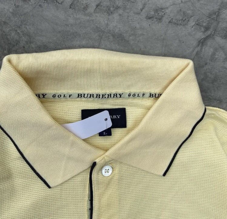 Burberry × Vintage Burberrys Golf Long Sleeve Polos Size US L / EU 52-54 / 3 - 3 Thumbnail