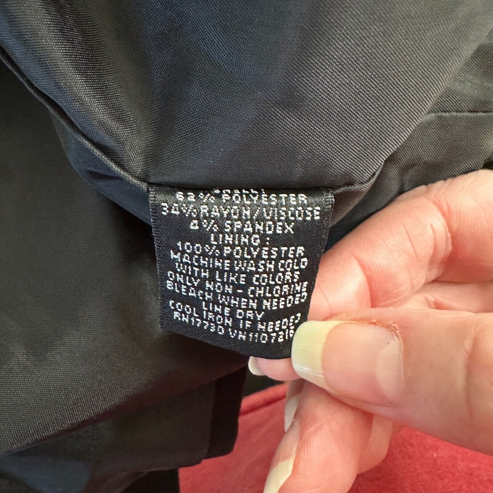 Mossimo Mossimo Jet Black One Button Welt Pocket Casual Blazer XS Size XS / US 0-2 / IT 36-38 - 6 Thumbnail