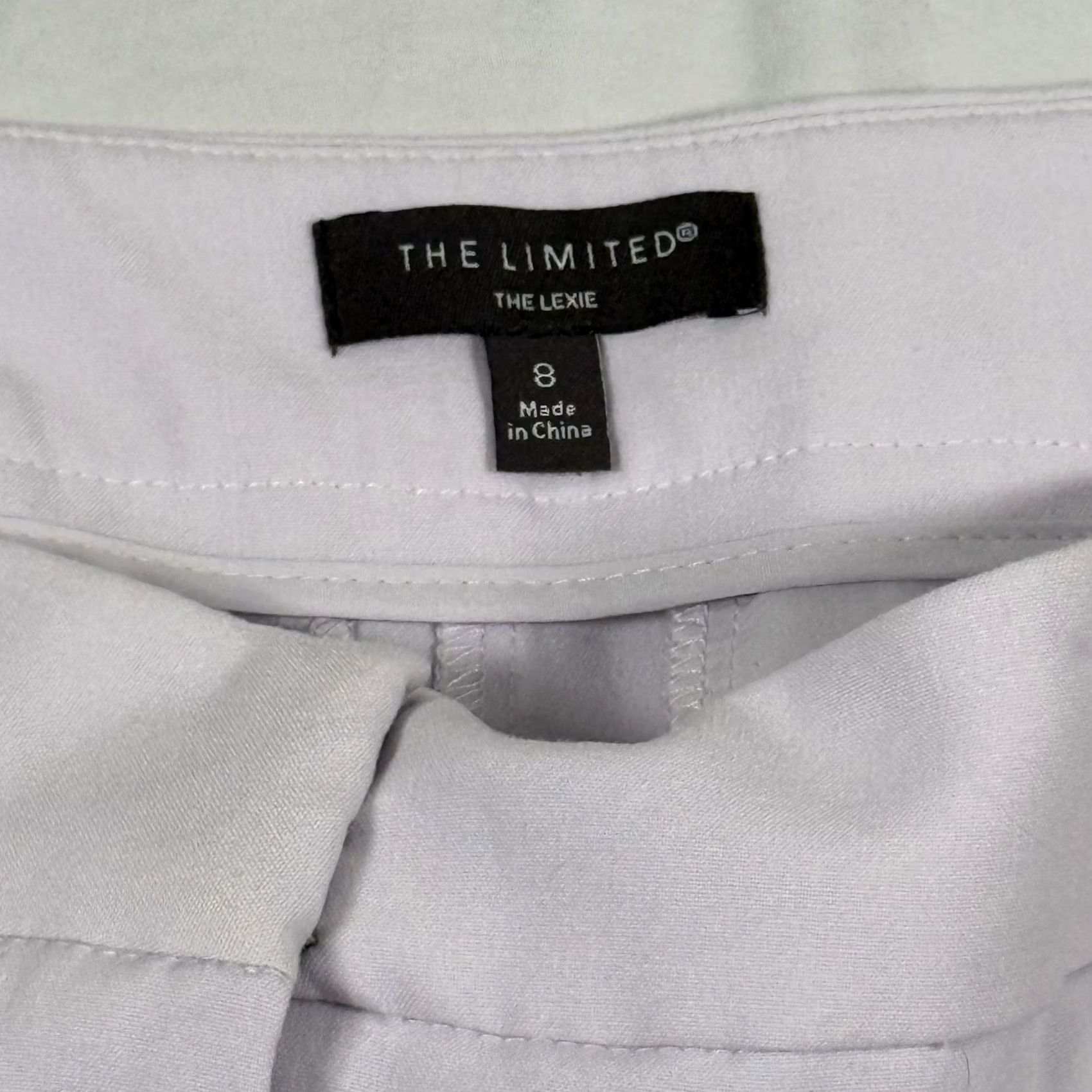 Vintage The Limited Lexie Pants Womens 8 Straight Leg Stretch Dressy Career Office Work Size 30" / US 8 / IT 44 - 3 Thumbnail
