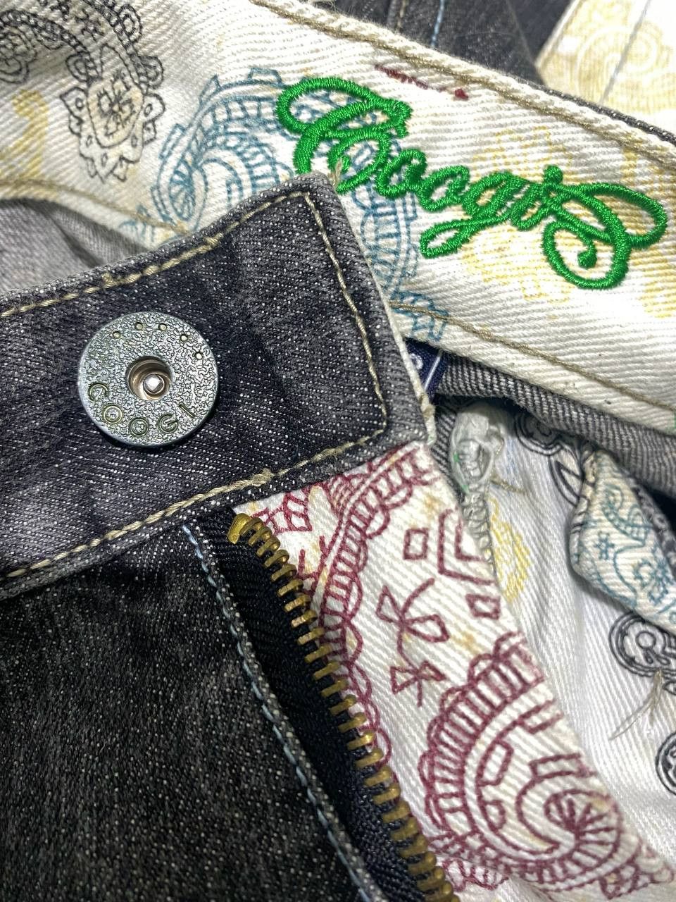Coogi Y2k Coogi paisley jeans pants Size US 36 / EU 52 - 8 Thumbnail