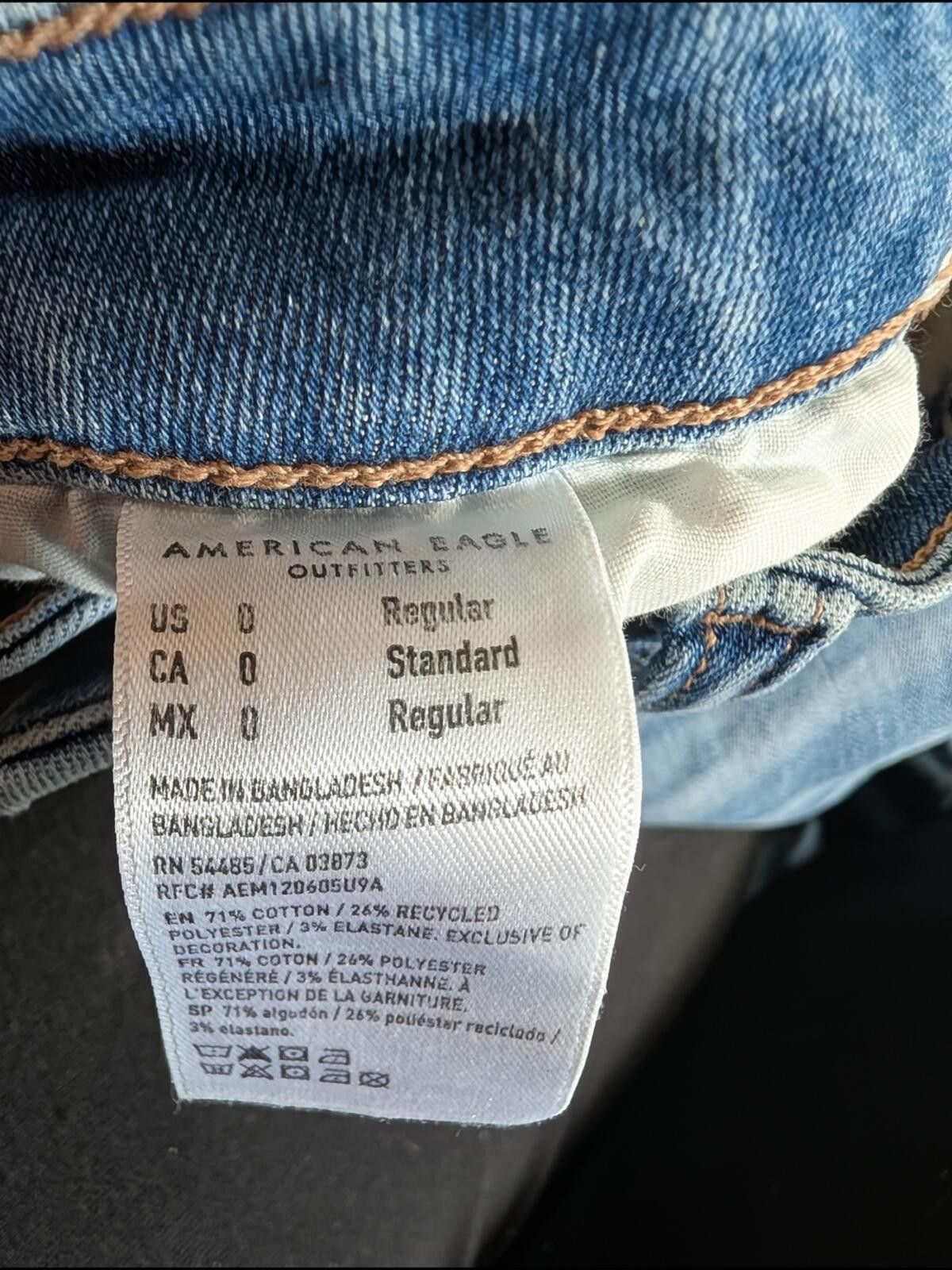 American Eagle Outfitters American Eagle Outfitters Light Blue Skinny Jeans - Women's Size 30" / US 8 / IT 44 - 4 Thumbnail