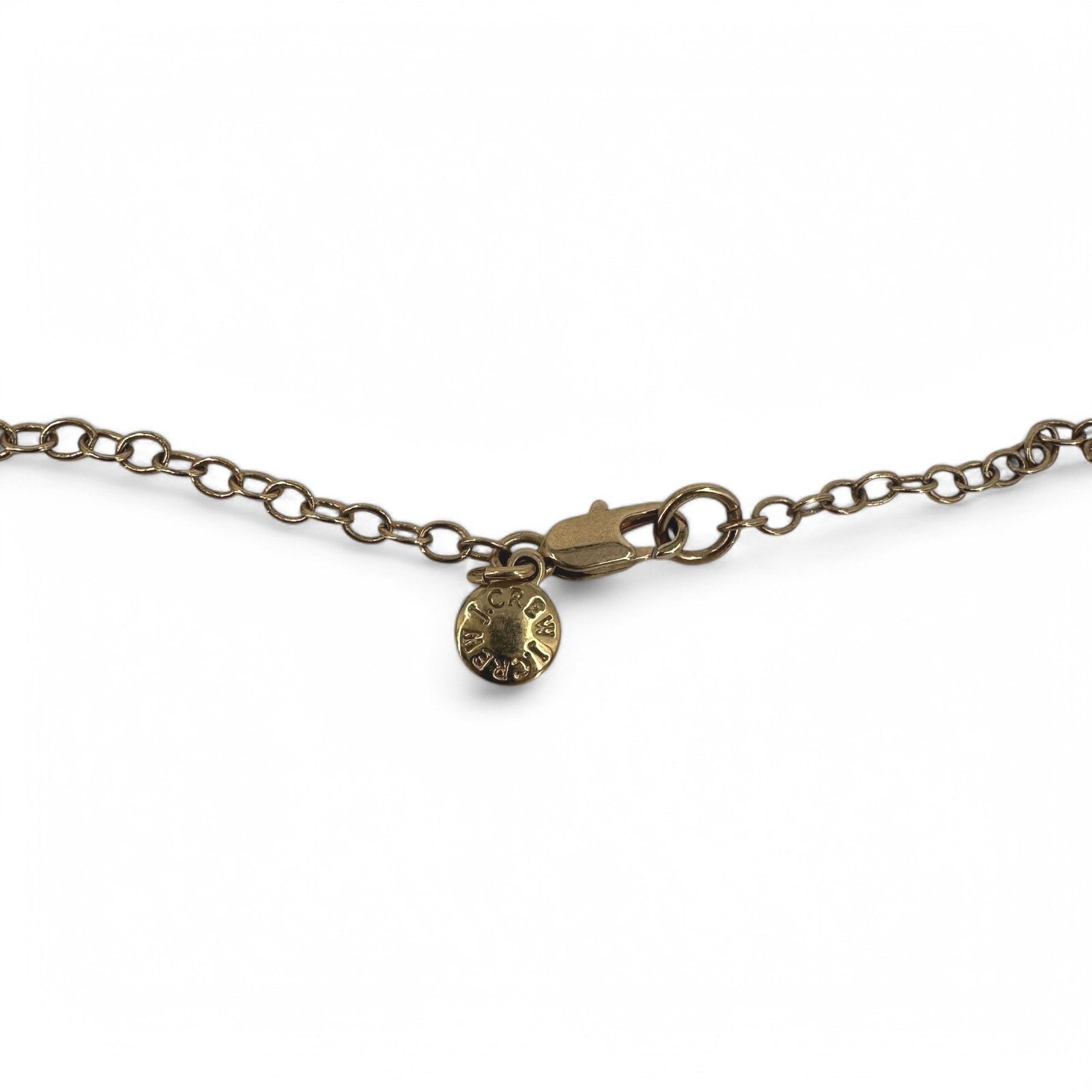J.Crew J Crew Statement Necklace Long Layering Goldtone Pale Pink Size ONE SIZE - 6 Thumbnail