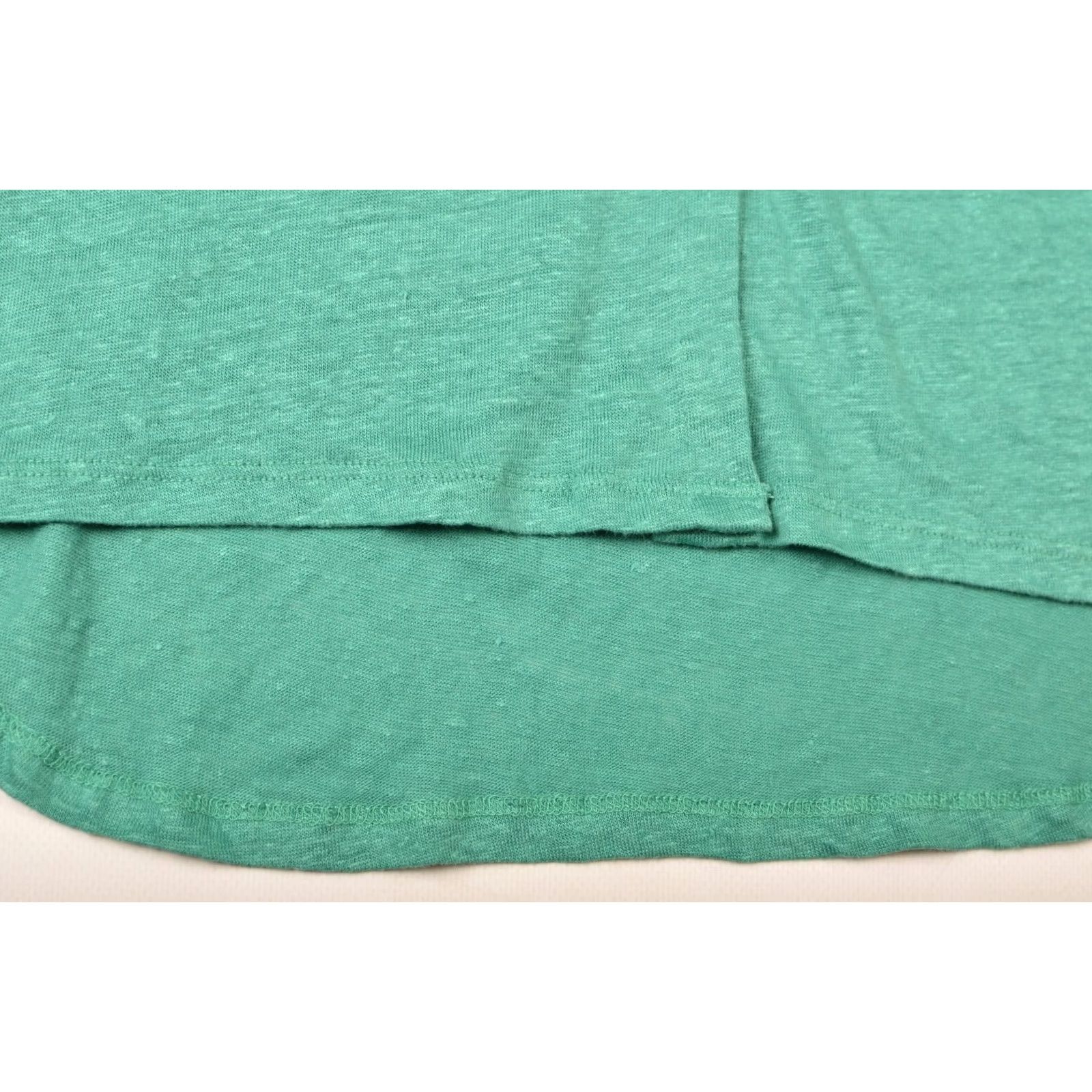 Vintage Notshy Cashmere Green Linen Button Shirt Blouse Size S Womens Size S / US 4 / IT 40 - 4 Thumbnail