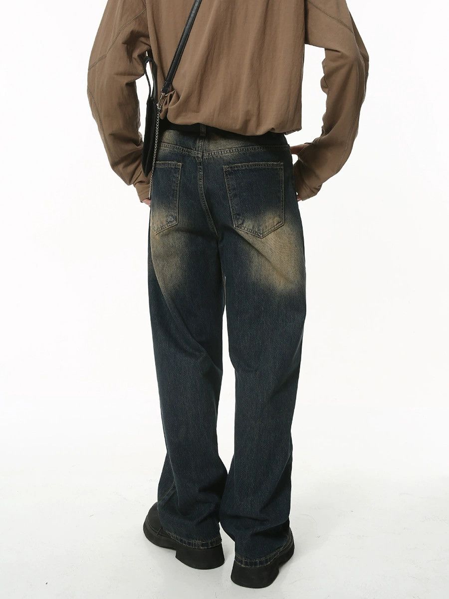 Vintage Vintage distressed American loose wide-leg flared jeans Size US 32 / EU 48 - 5 Thumbnail