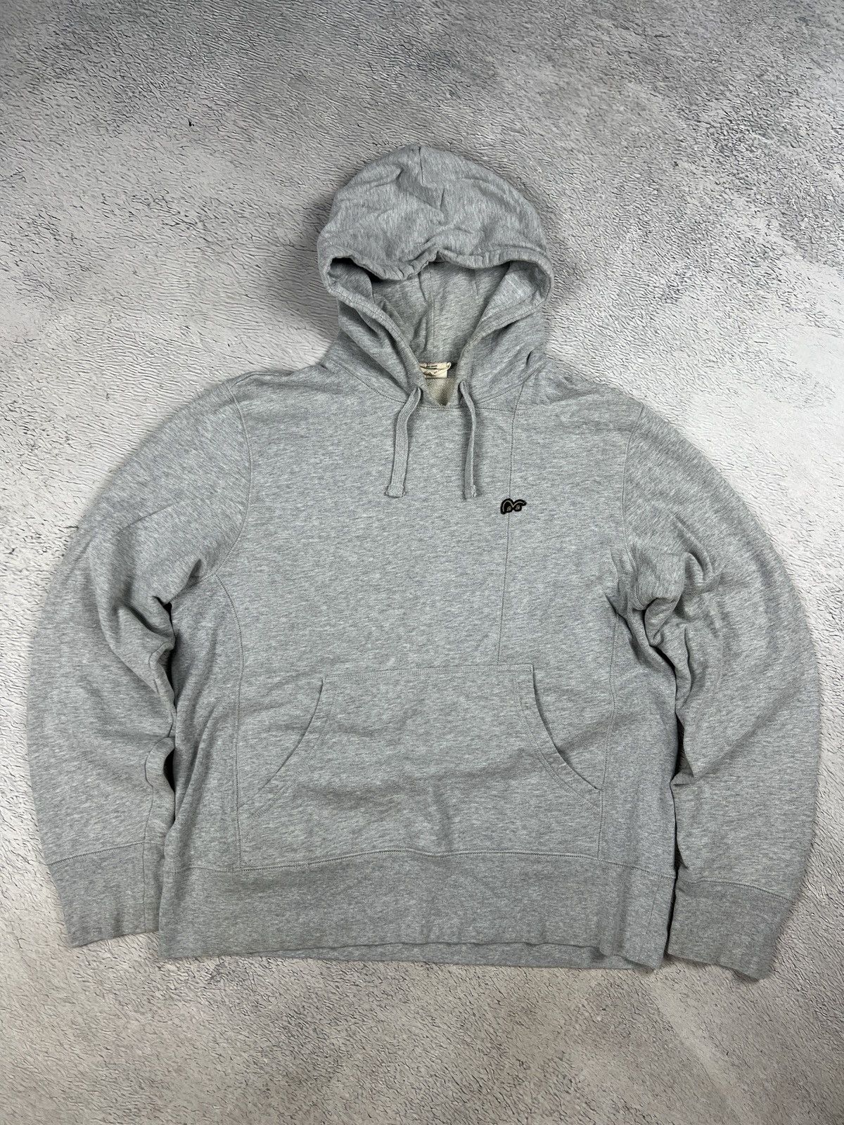 Vintage Evisu Japan small Logo Hoodie XL size y2k