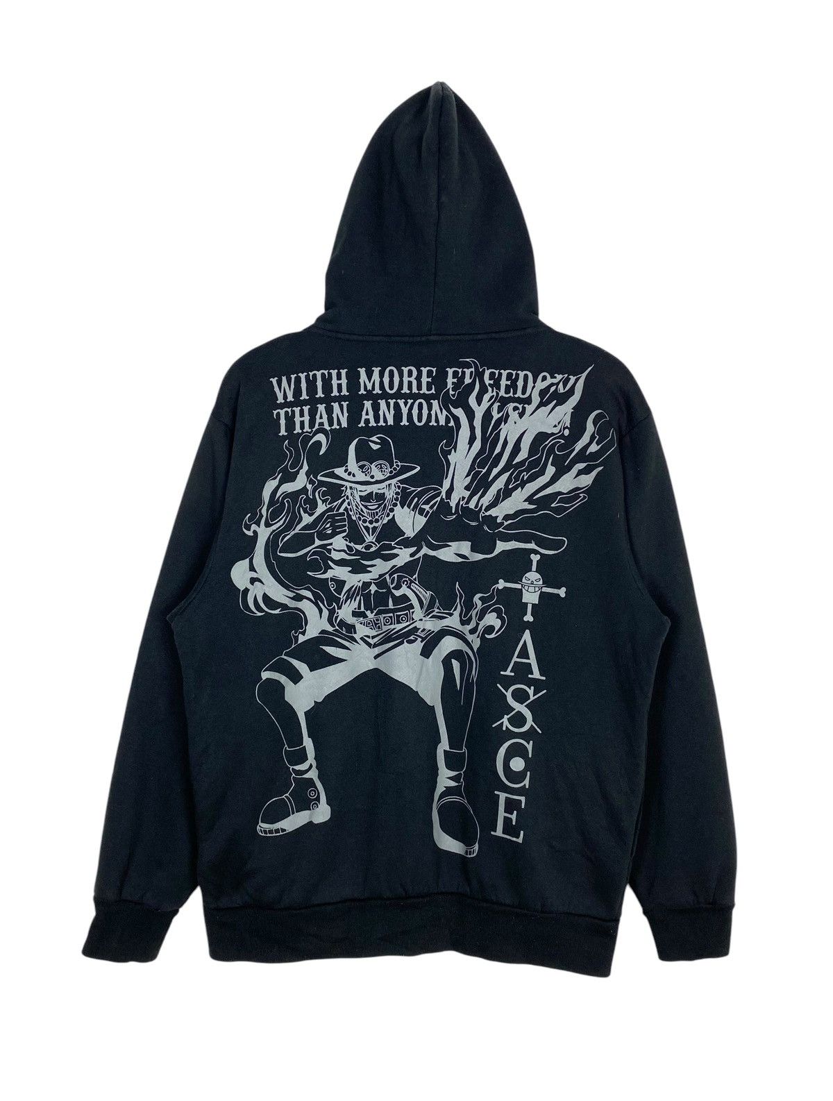 One Piece Rare‼️ One Piece Portgas D. Ace Hoodie Big Logo Size US S / EU 44-46 / 1 - 1 Thumbnail