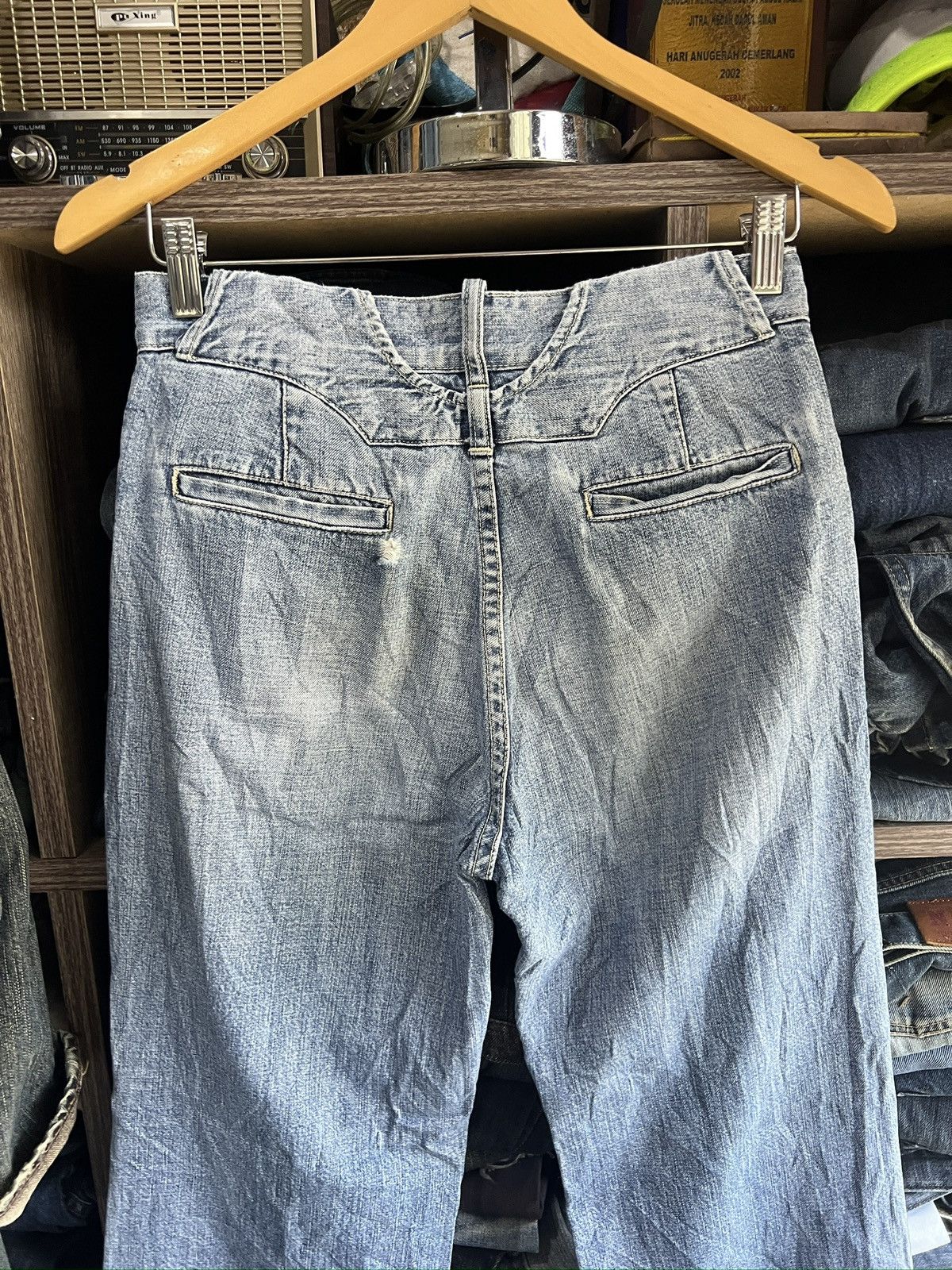 Ralph Lauren 🔥Ralph Lauren Wide Leg Denim Size 28" / US 6 / IT 42 - 14 Thumbnail