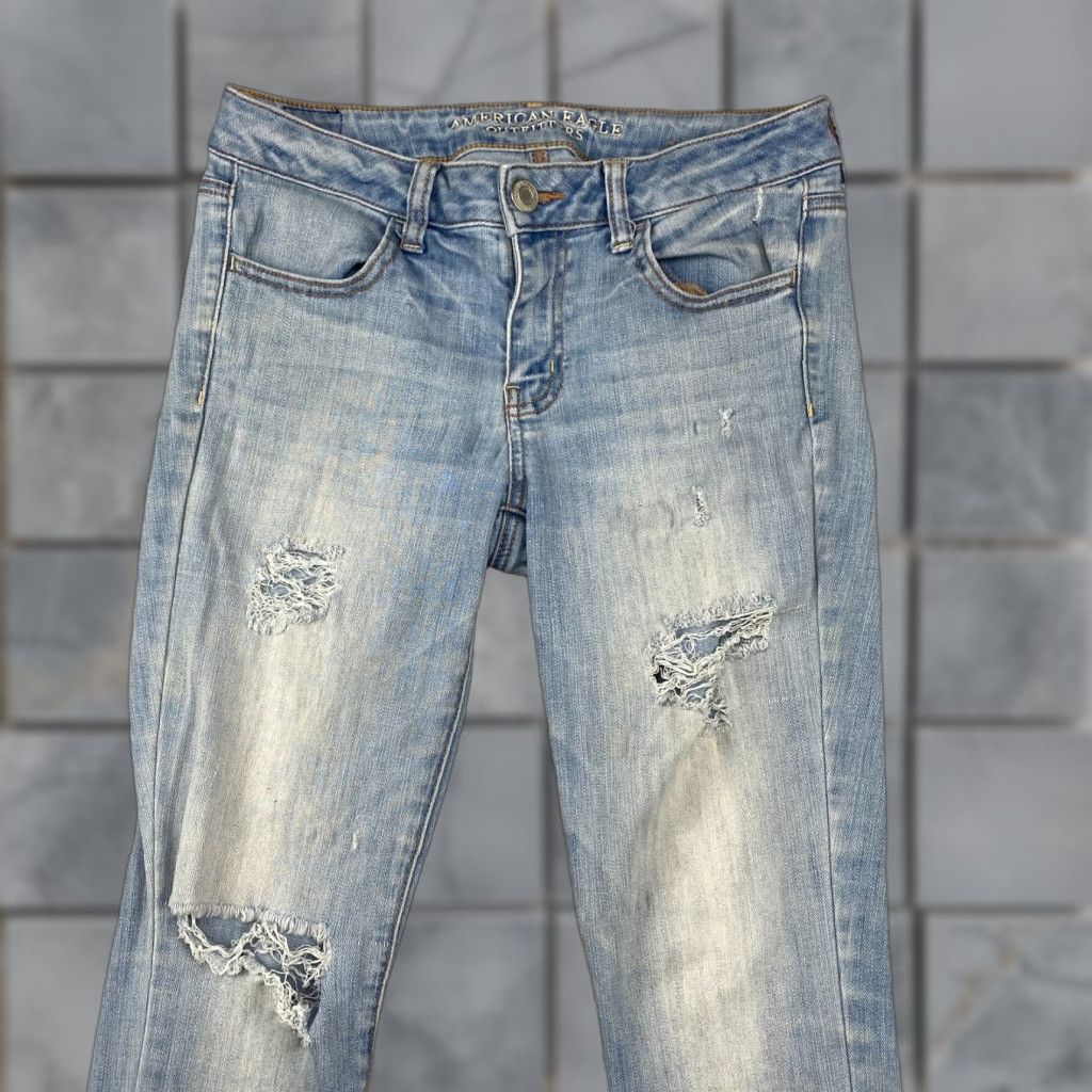 American Eagle Outfitters VINTAGE: No — [Original title must be rearranged using only words from original title]. Size 30" / US 8 / IT 44 - 1 Thumbnail