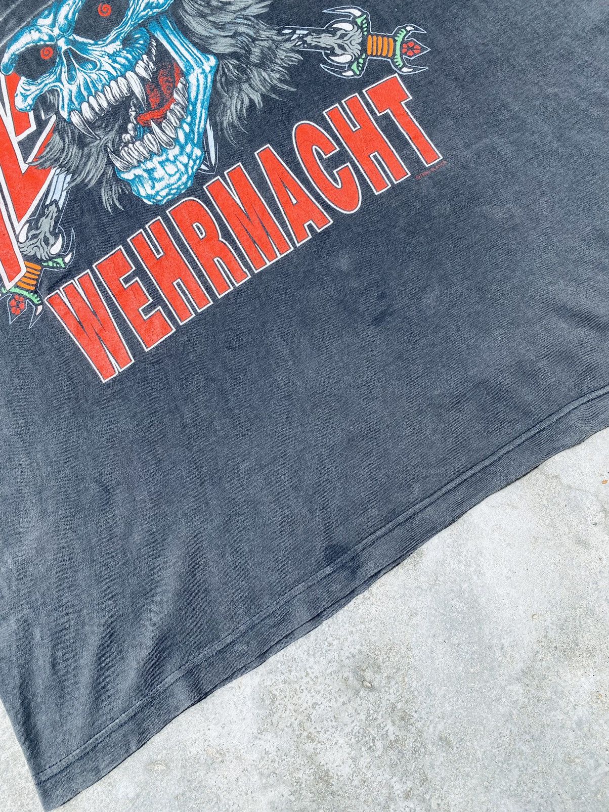 Band Tees True Vintage 80s Slayer Slaytanic Thrash Metal Band Tees Size US XL / EU 56 / 4 - 10 Thumbnail