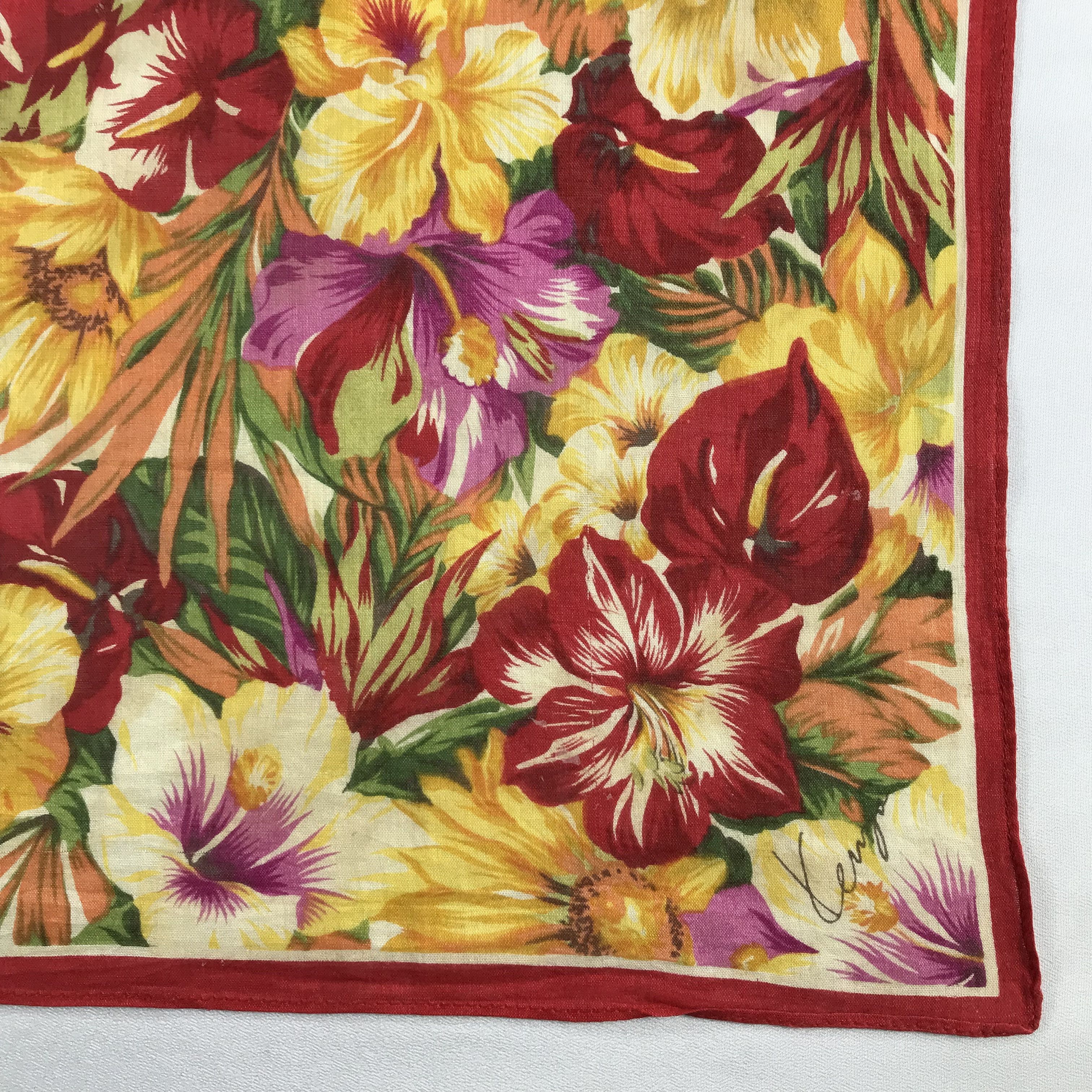 Kenzo Kenzo Handkerchief / Bandana / Neckerchief C761 Size ONE SIZE - 5 Thumbnail