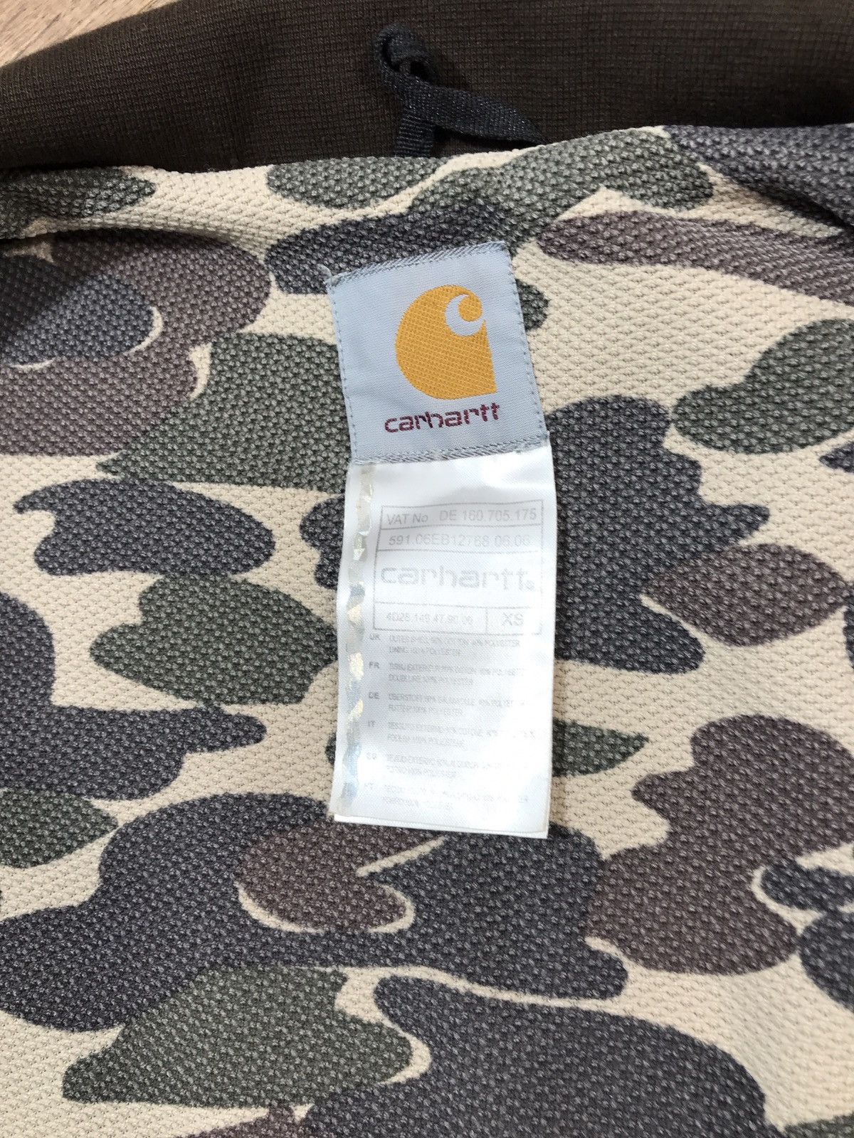 Carhartt Vintage Carhartt Zip Jacket Hoodie Size US S / EU 44-46 / 1 - 4 Thumbnail