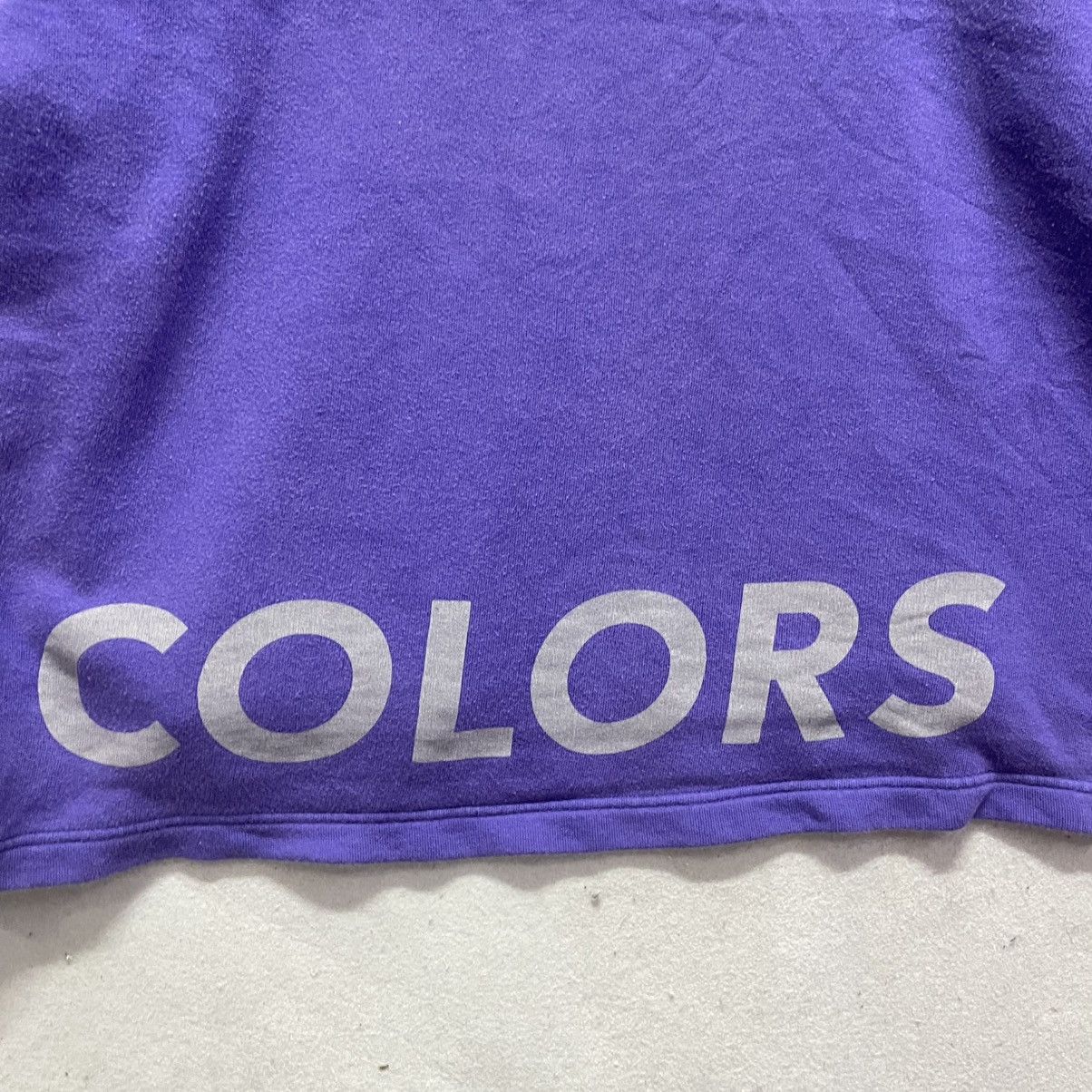 United Colors Of Benetton 90s Benetton “COLORS” Crewneck Sweatshirt (XL) Size US XL / EU 56 / 4 - 6 Thumbnail