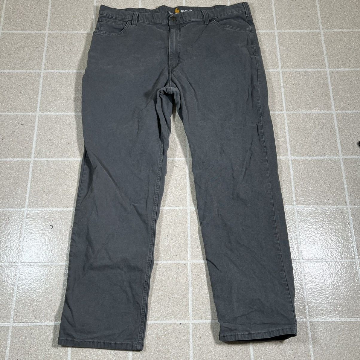 Carhartt Carhartt Pants Mens 42x32 Relaxed Fit Gray Rugged Carpenter Size US 42 / EU 58 - 3 Thumbnail