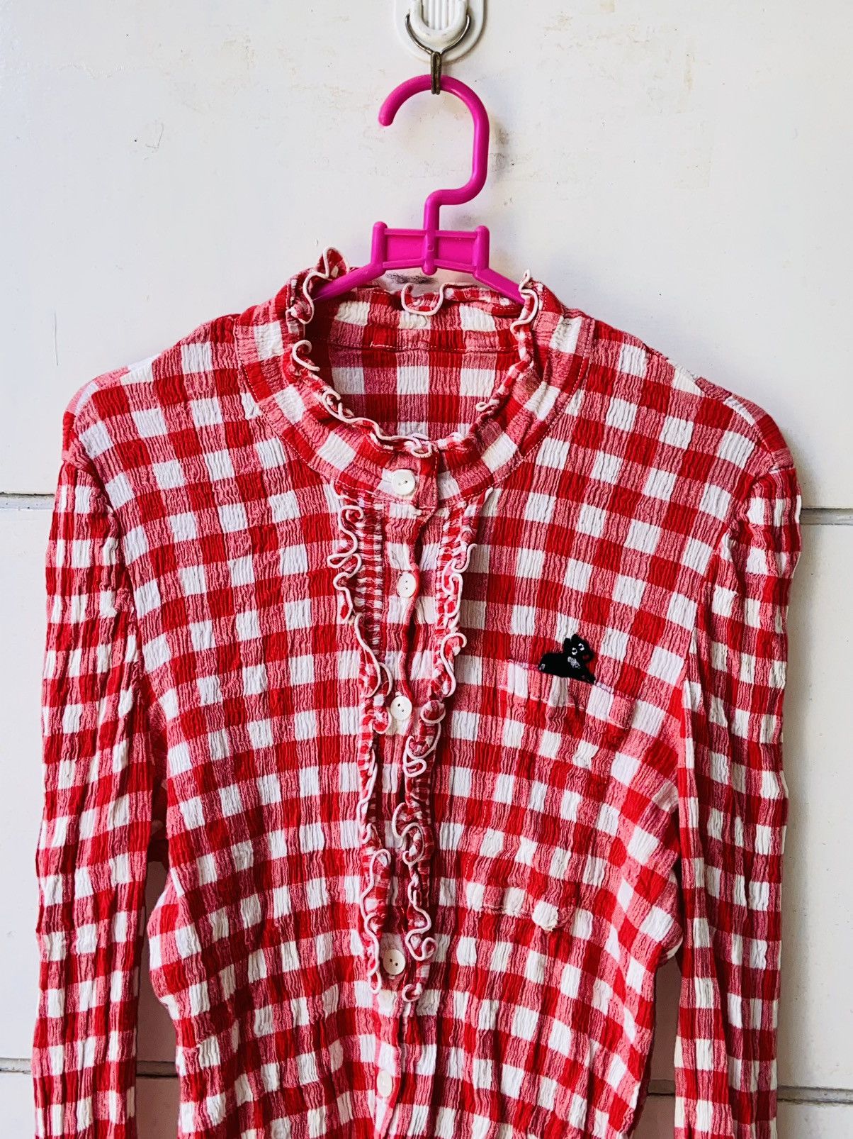Issey Miyake TSUMORI CHISATO Plaid Shirt Size XXS / US 00 / IT 34 - 15 Thumbnail
