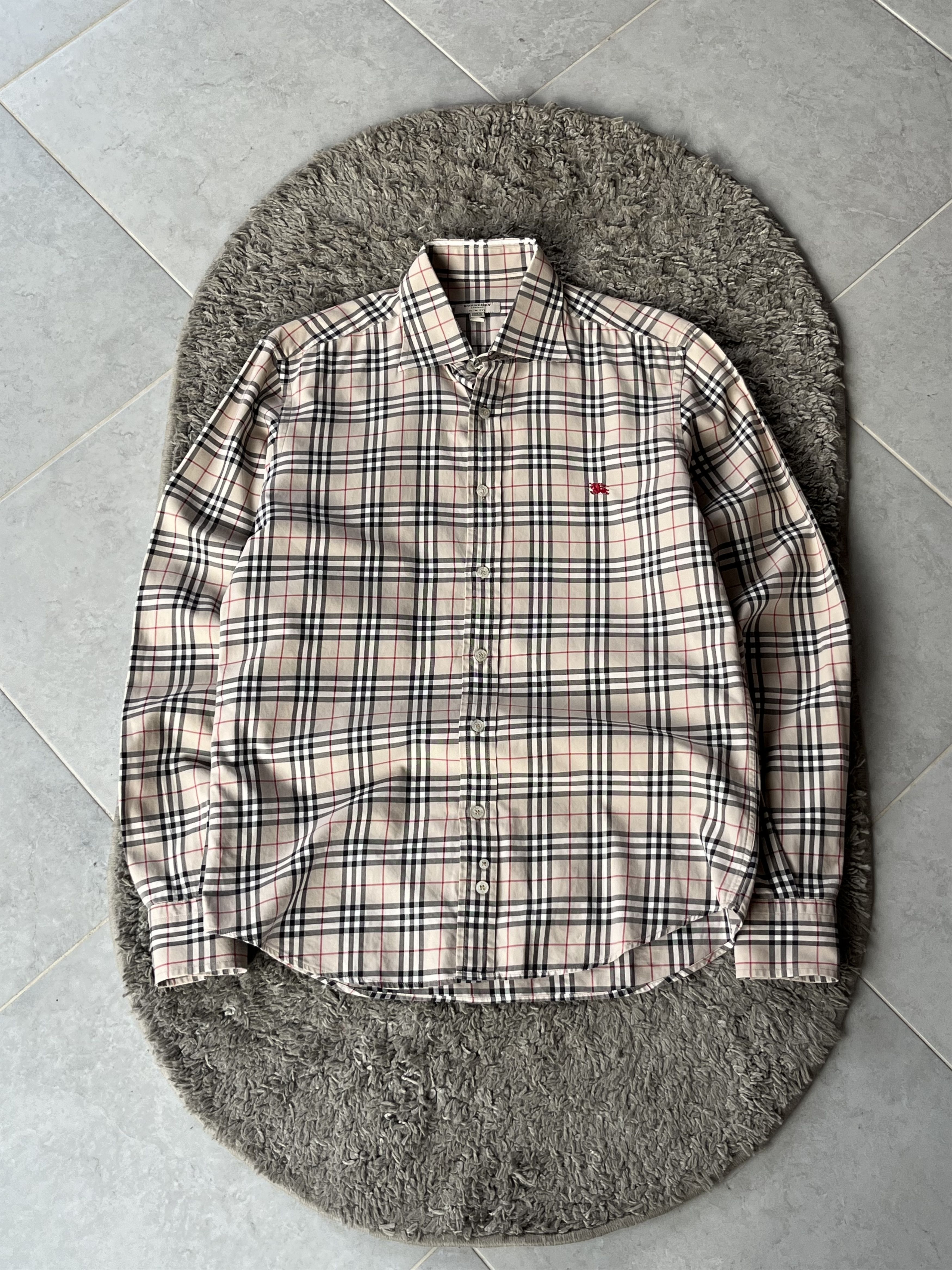 Burberry Luxury Shirt Burberry Monogram Slim Fit Made in Romania Size US M / EU 48-50 / 2 - 1 Thumbnail