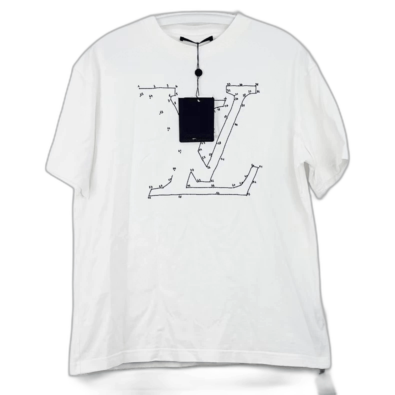 Louis Vuitton LV Digital Connect Short Sleeve TShirt-2506 Size US M / EU 48-50 / 2 - 1 Thumbnail