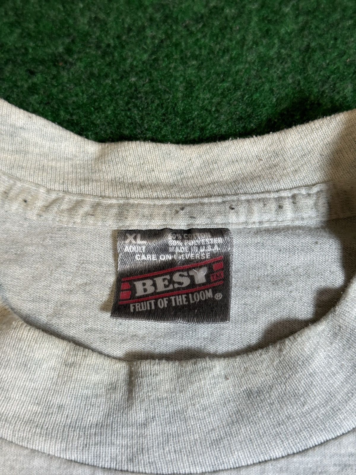 Fruit Of The Loom × Vintage Vtg 90s US Brig Niagara Perry Lake Erie Flagship T Shirt Size US XL / EU 56 / 4 - 4 Thumbnail