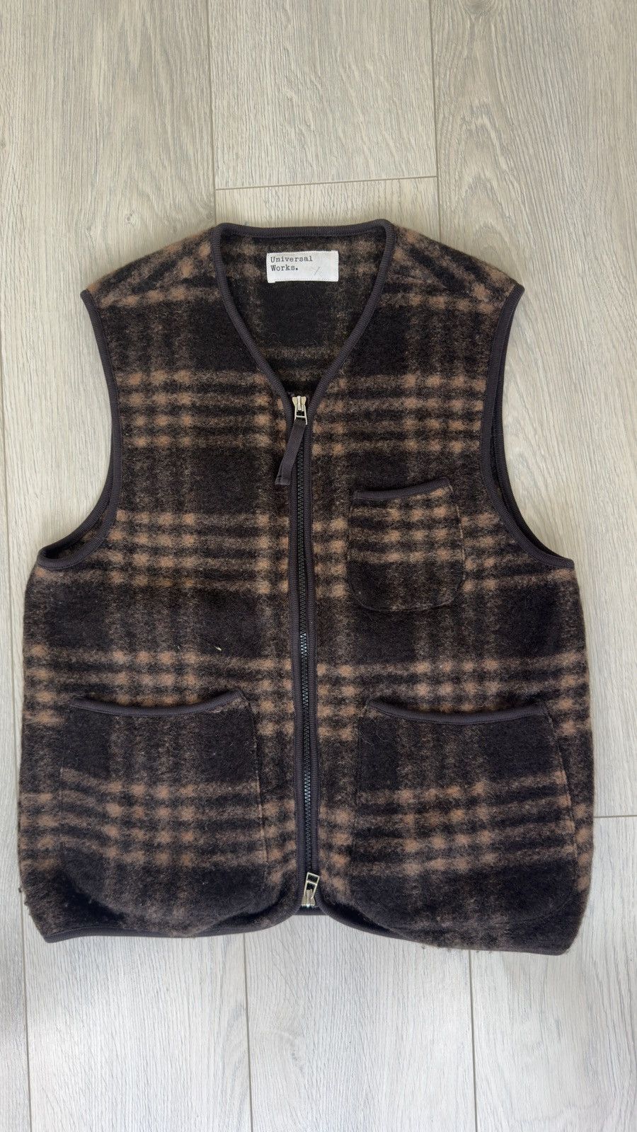Universal Works Universal Works Wool Vest Size US S / EU 44-46 / 1 - 4 Thumbnail