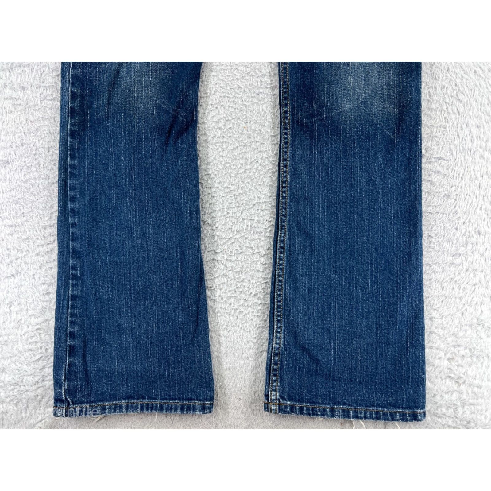 Vintage Cruel Girl Jeans Women's Blue Denim Bootcut 5 Pocket 32 Inseam cotton Size 27" / US 4 / IT 40 - 5 Thumbnail