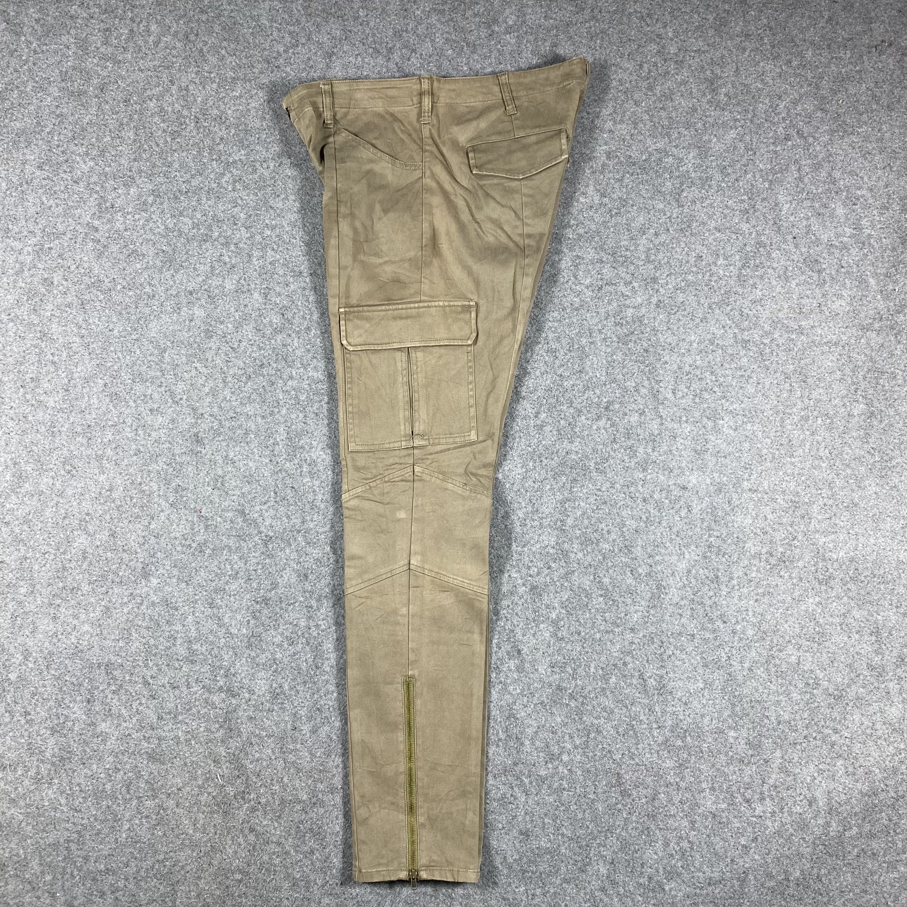 Japanese Brand Frees Japanese Cargo Pants Multipocket Tactical Size US 30 / EU 46 - 11 Thumbnail